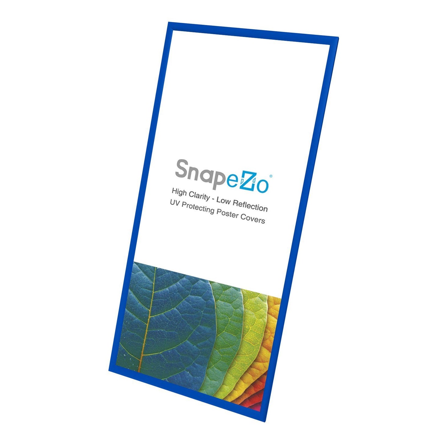 10x24 Blue SnapeZo® Snap Frame - 1.2 Inch Profile