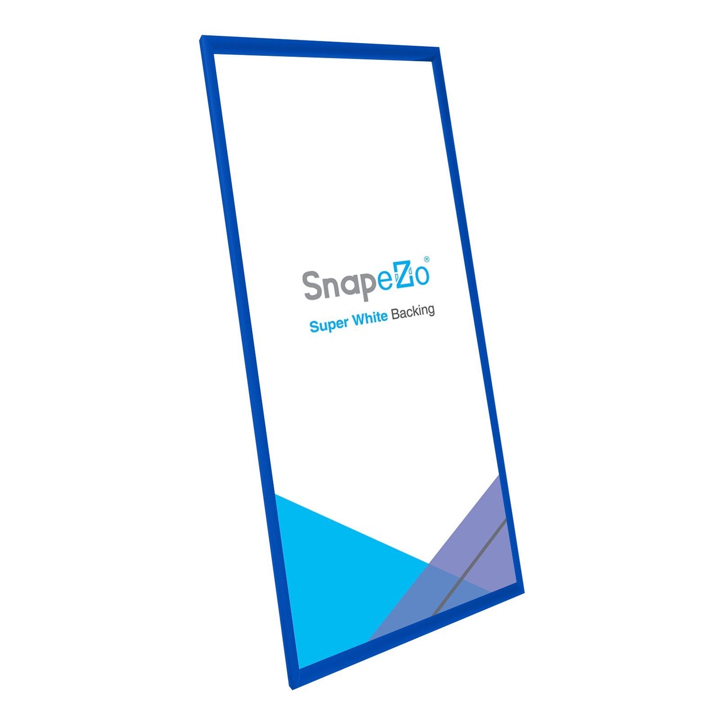 10x24 Blue SnapeZo® Snap Frame - 1.2 Inch Profile