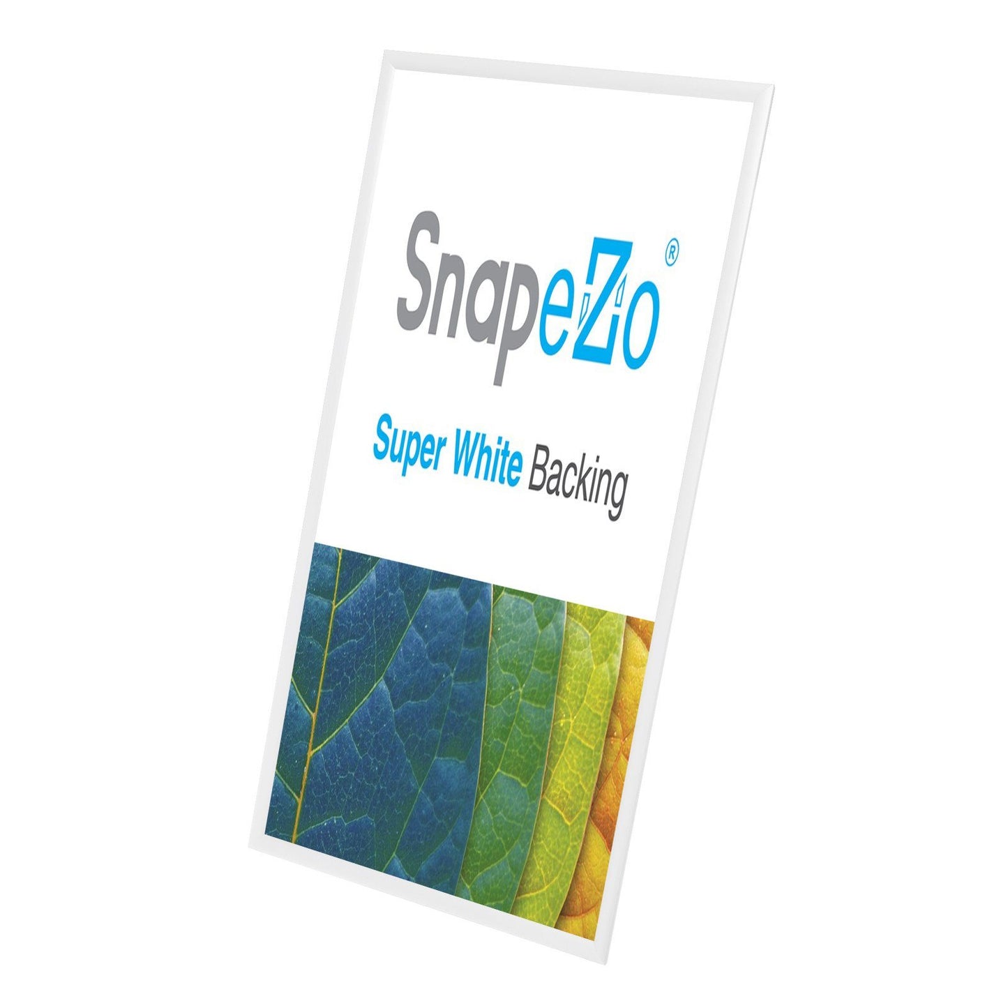 10x24 White SnapeZo® Snap Frame - 1.2 Inch Profile