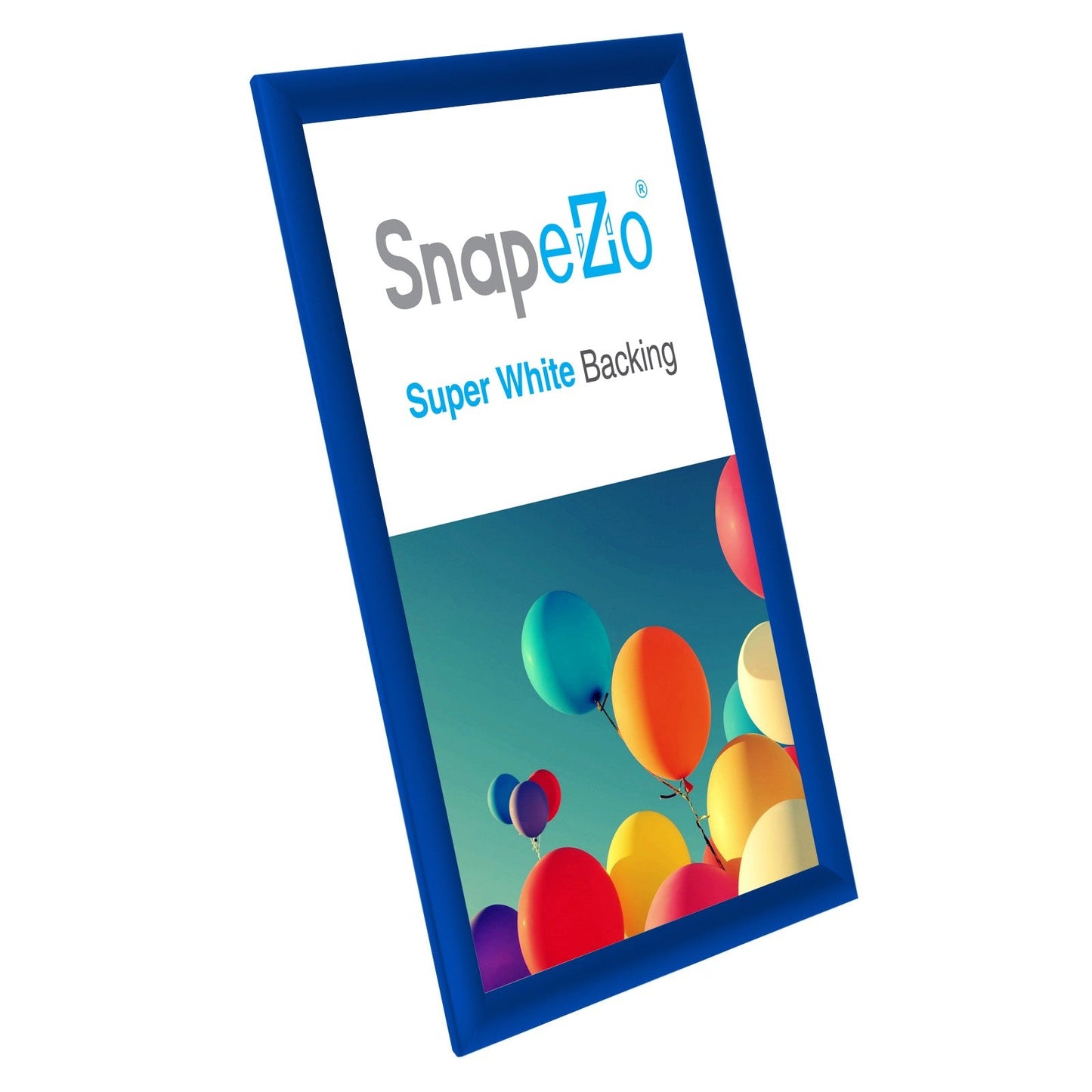11x17 Blue SnapeZo® Snap Frame - 1" Profile