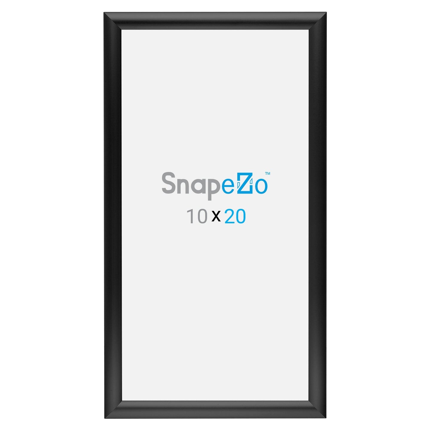 10x20 Black SnapeZo® Snap Frame - 1" Profile