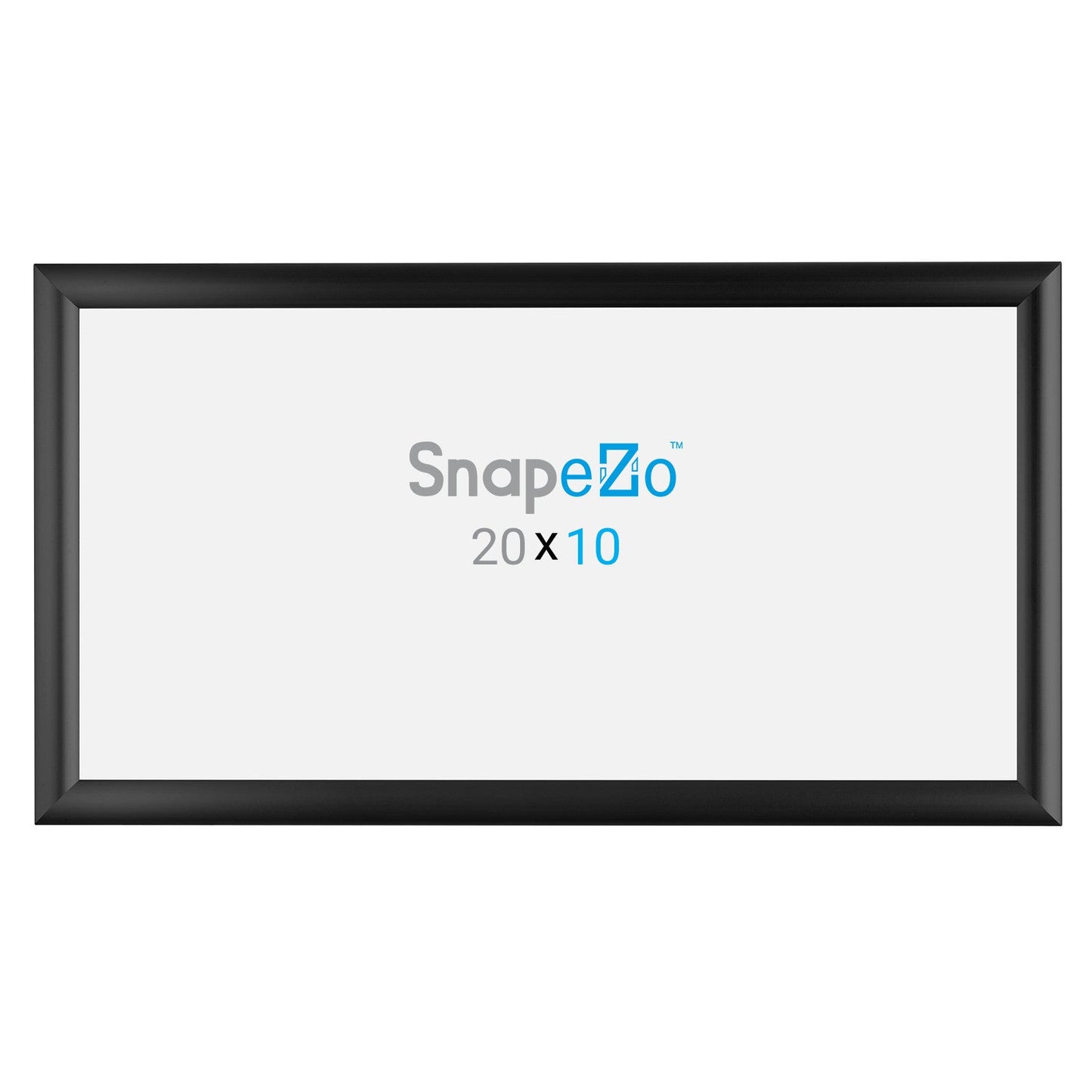 10x20 Black SnapeZo® Snap Frame - 1" Profile