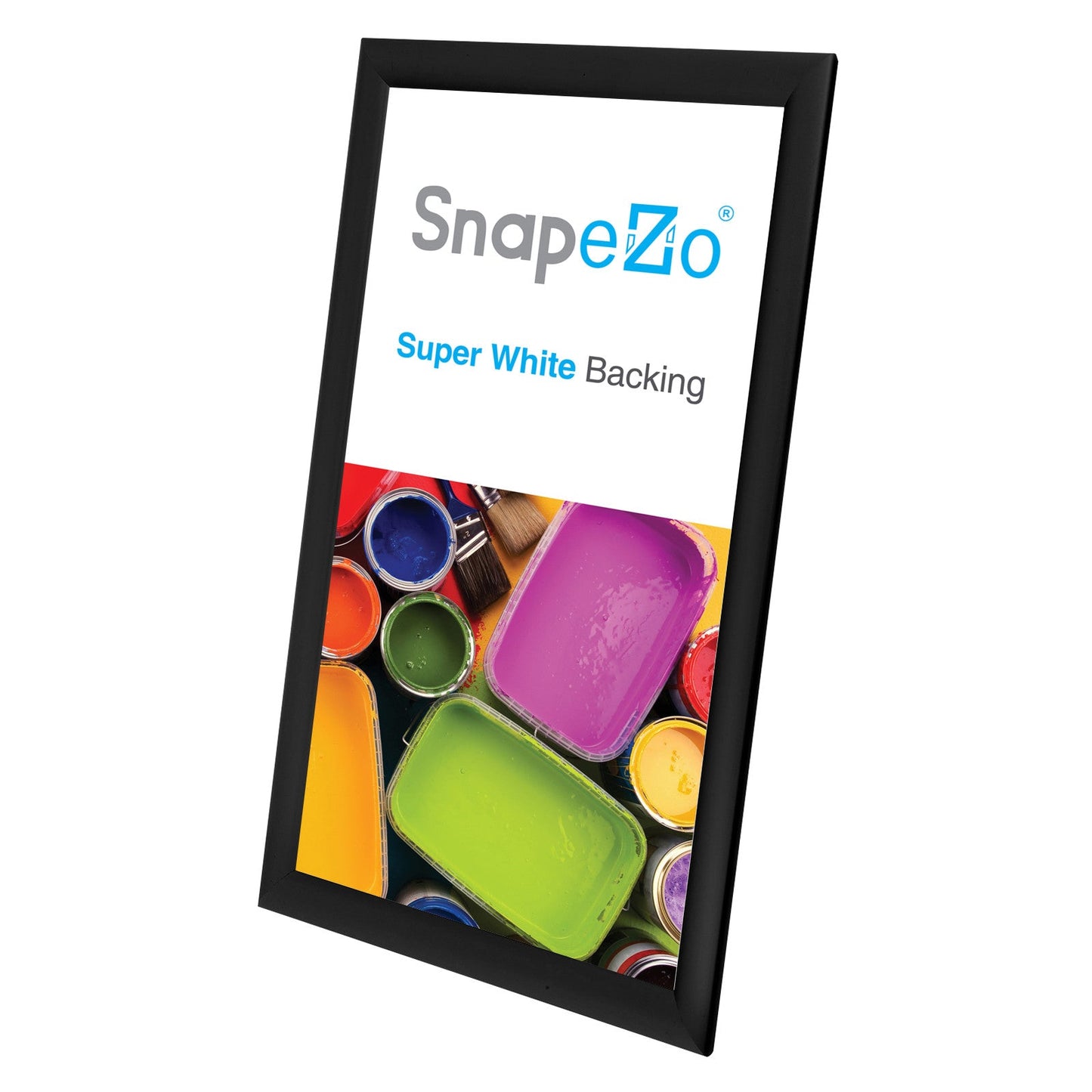 10x20 Black SnapeZo® Snap Frame - 1" Profile