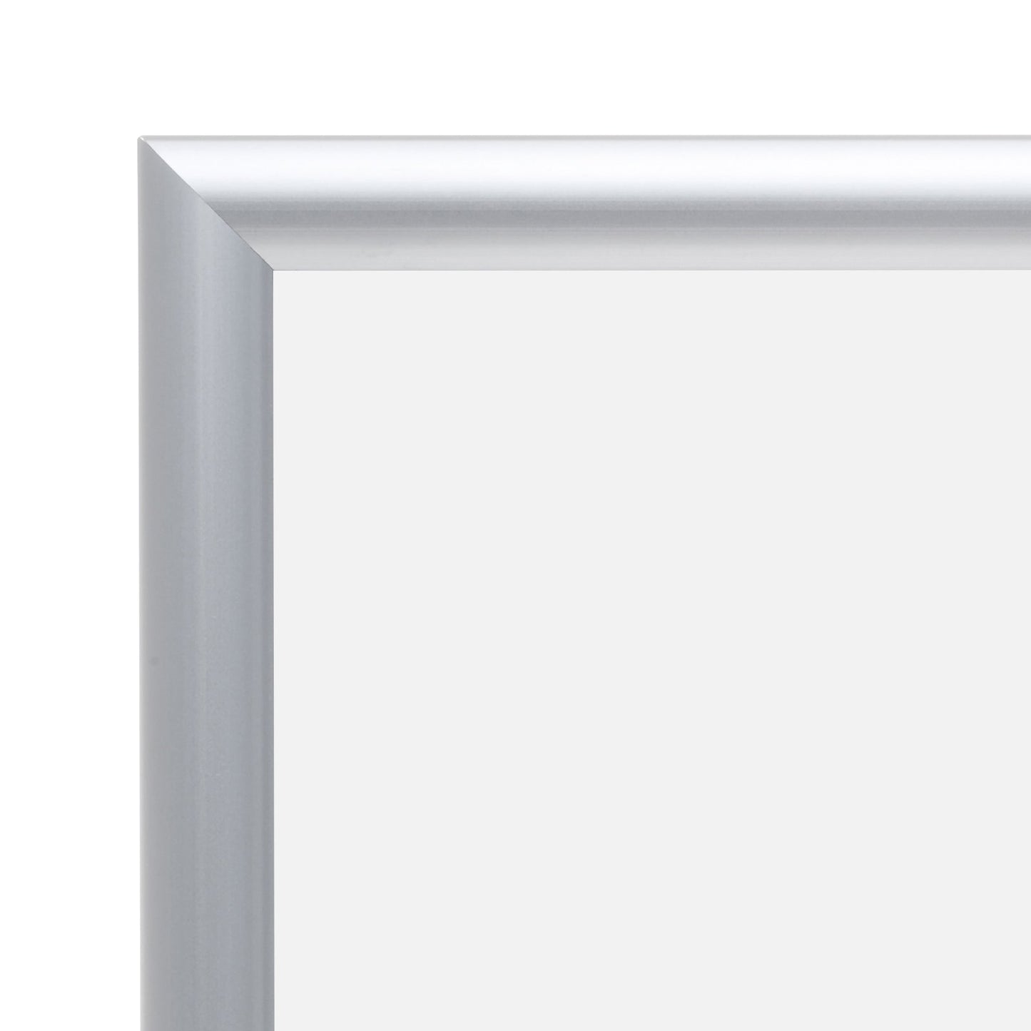 10x18 Silver SnapeZo® Snap Frame - 1" Profile
