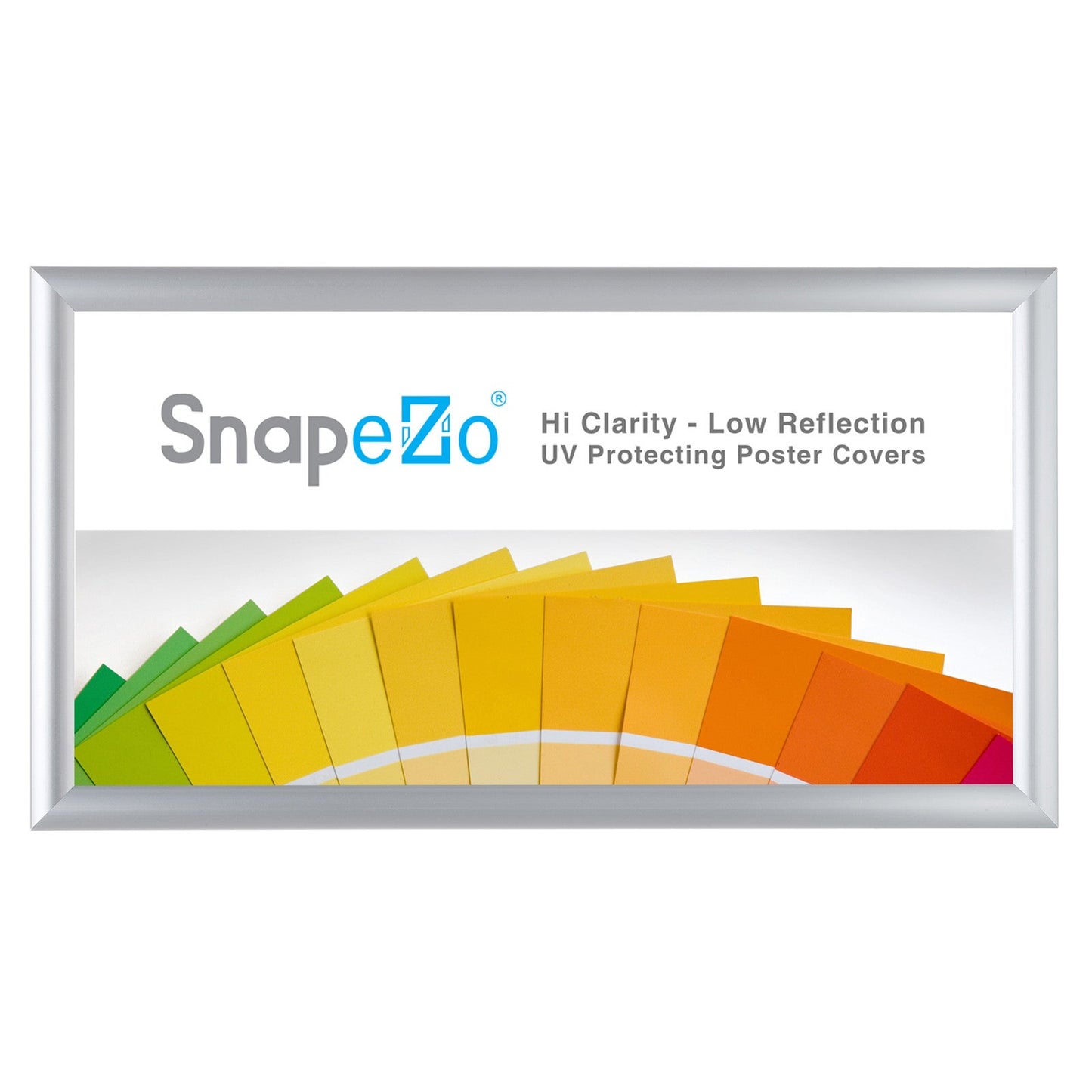 10x20 Silver SnapeZo® Snap Frame - 1" Profile
