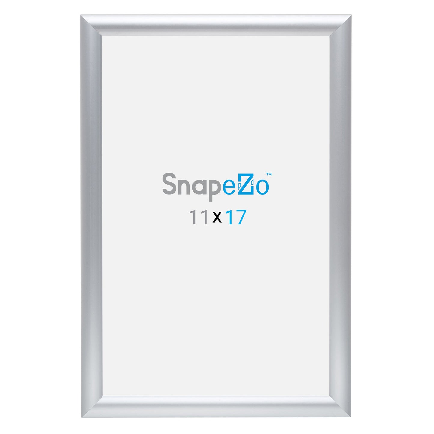 10 Case Pack of Snapezo® of Silver 11x17 Diploma Frame - 1" Profile