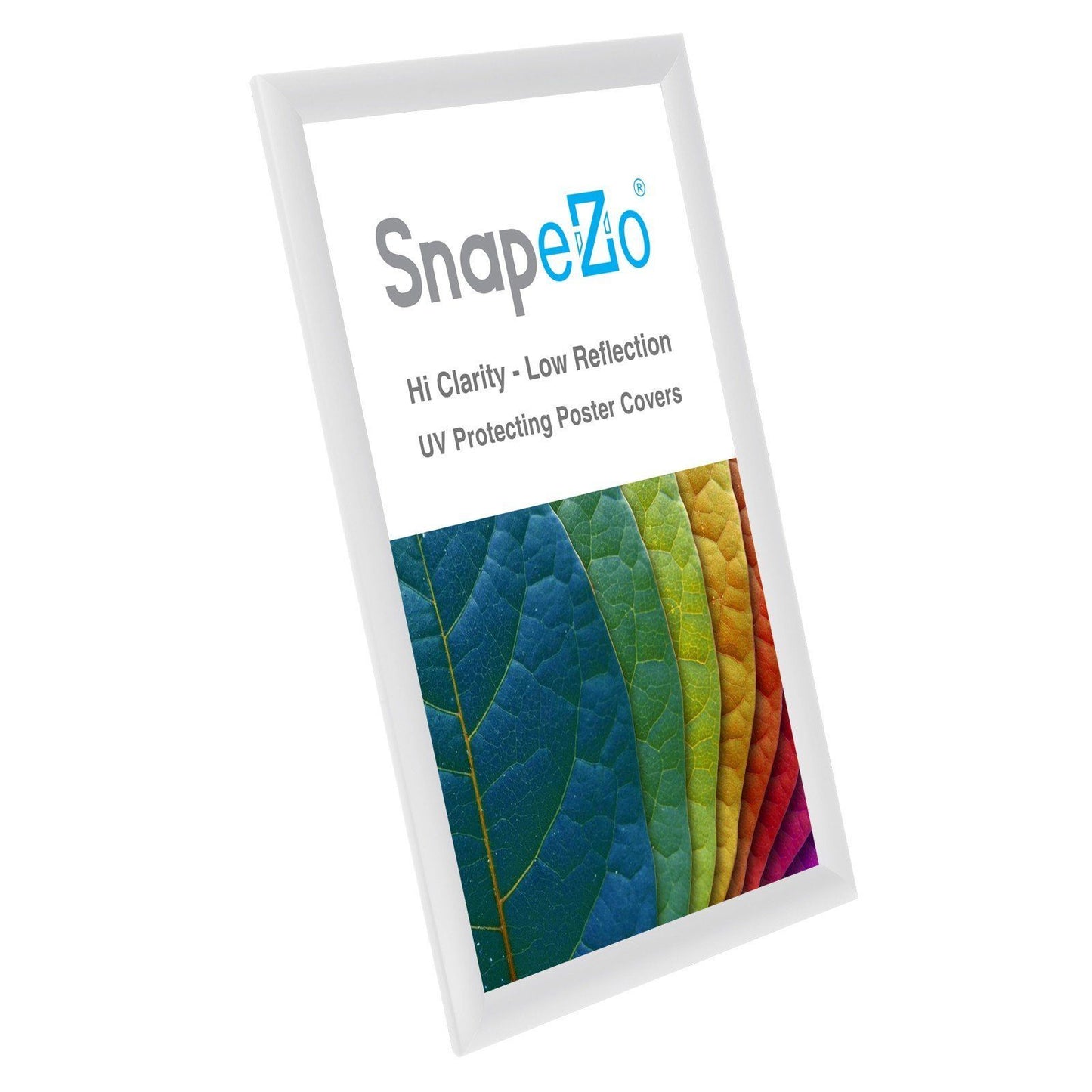 11x17 White Snapezo® Snap Frame - 1" Profile