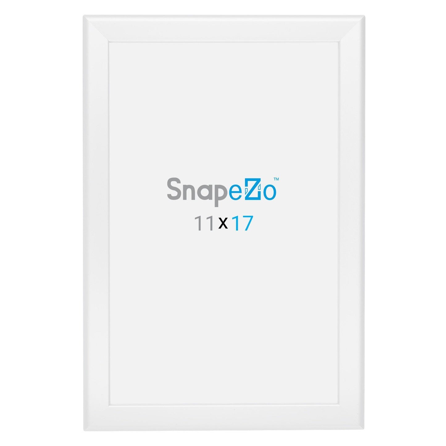11x17 White Snapezo® Snap Frame - 1.25" Profile