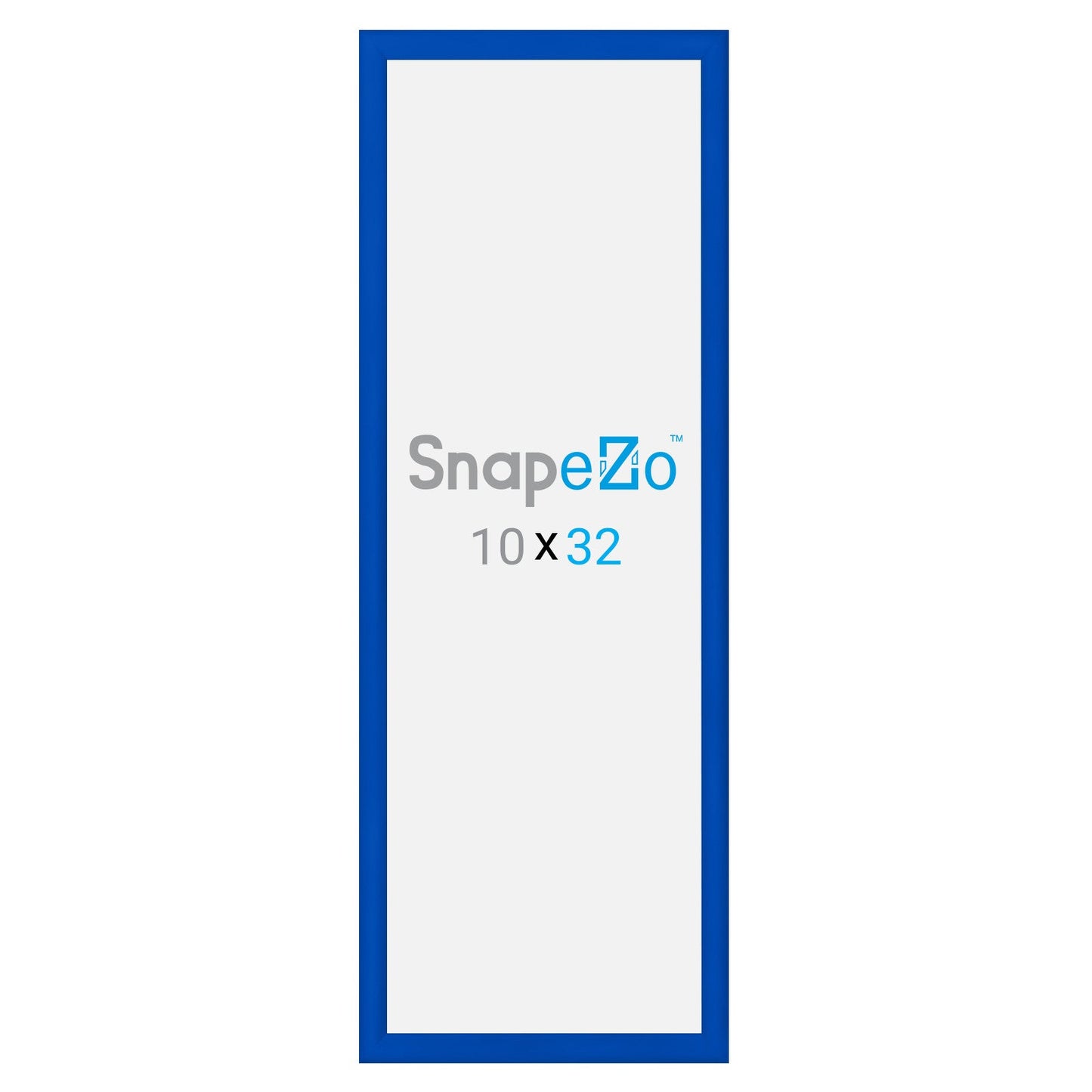 10x32 Blue SnapeZo® Snap Frame - 1.2" Profile