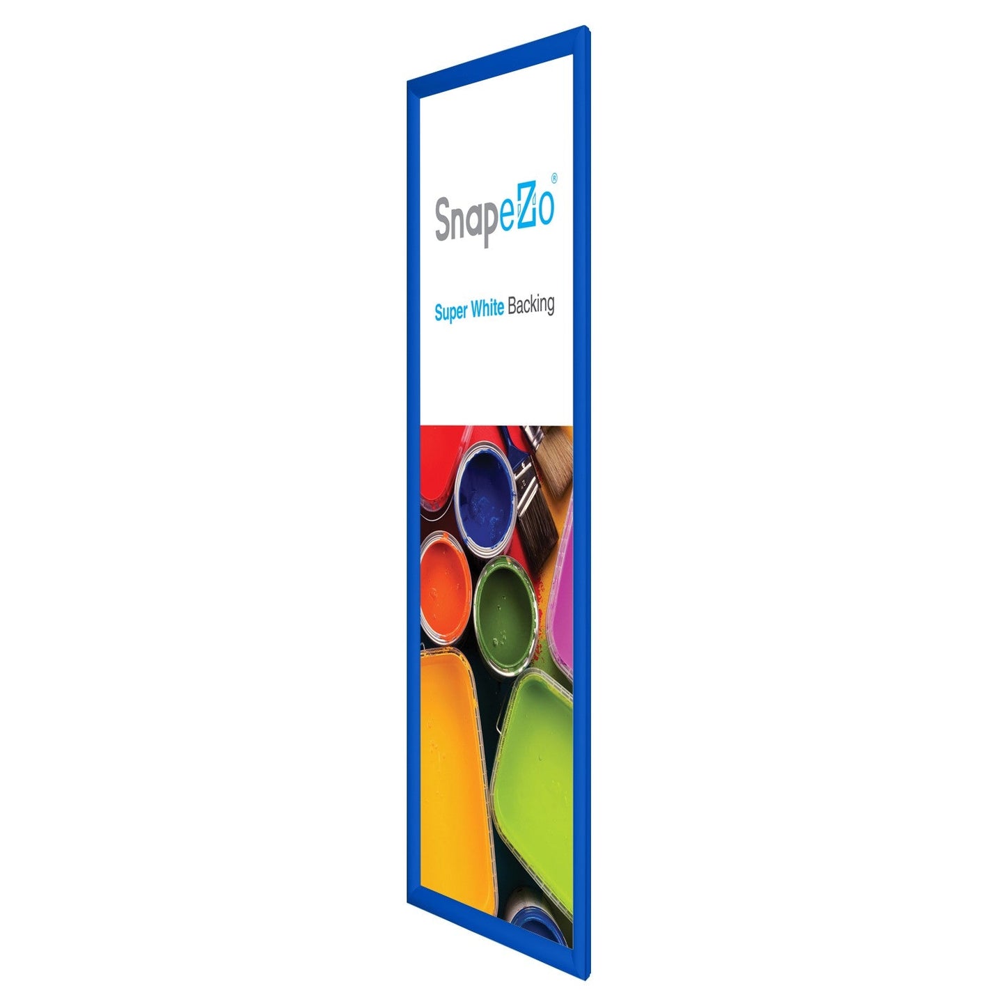 10x32 Blue SnapeZo® Snap Frame - 1.2" Profile