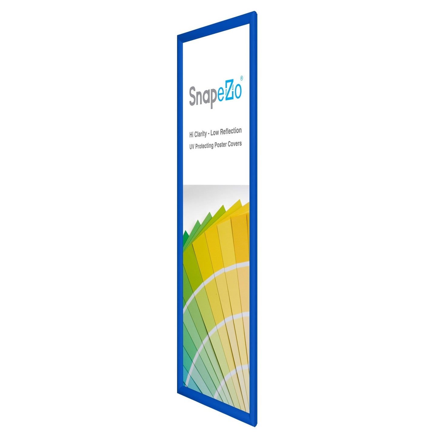 10x30 Blue SnapeZo® Snap Frame - 1.2" Profile