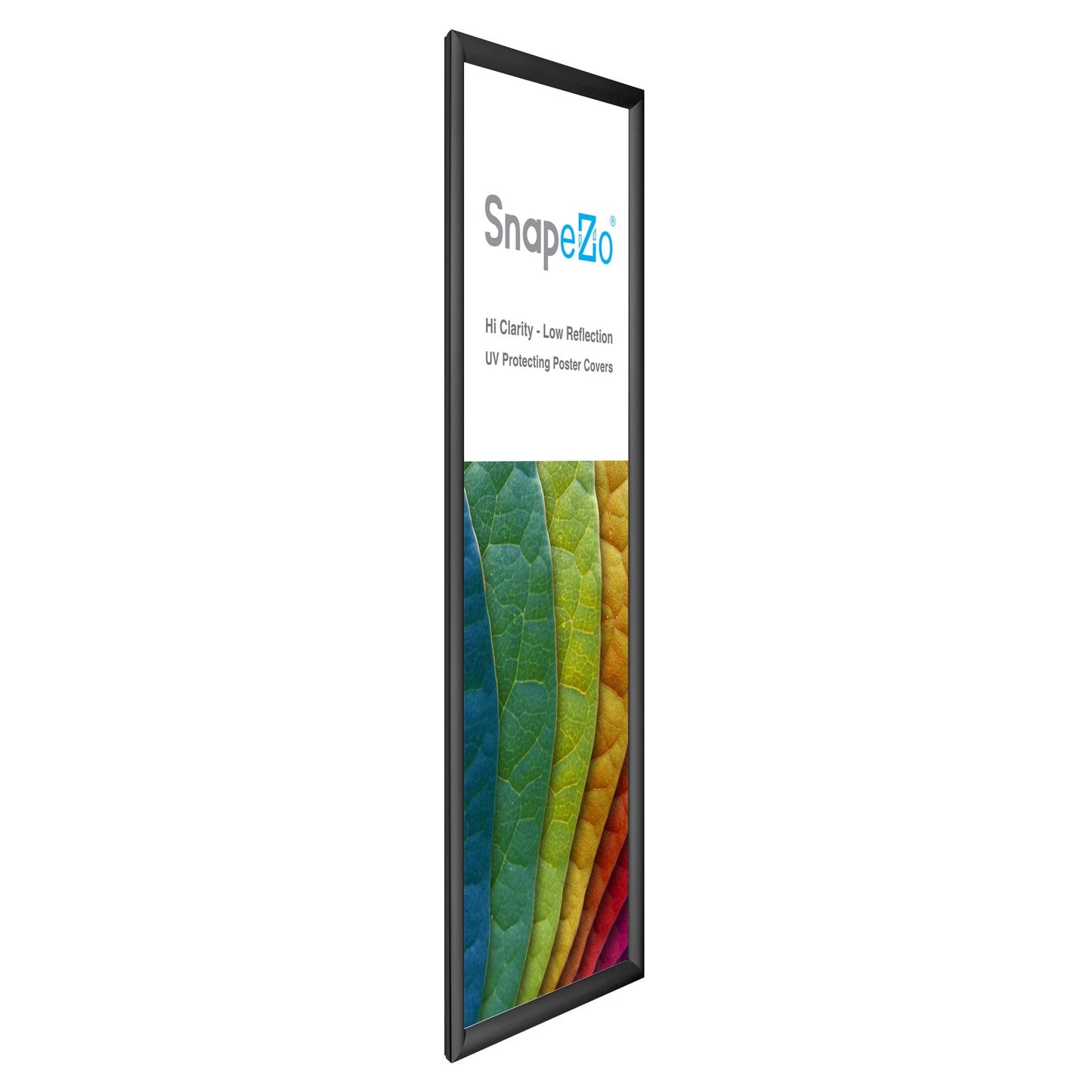 10x30 Black SnapeZo® Snap Frame - 1.2" Profile