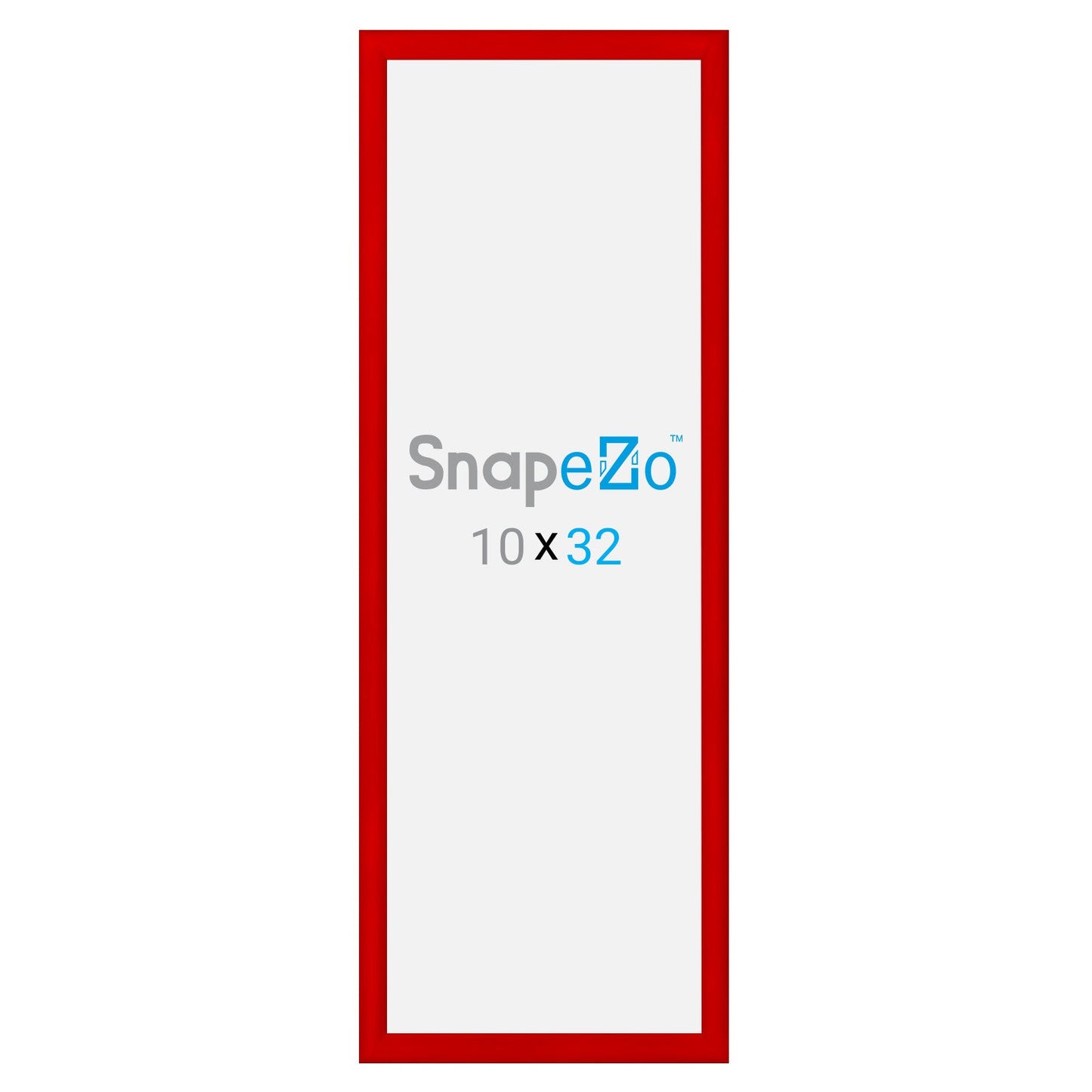 10x32 Red SnapeZo® Snap Frame - 1.2" Profile