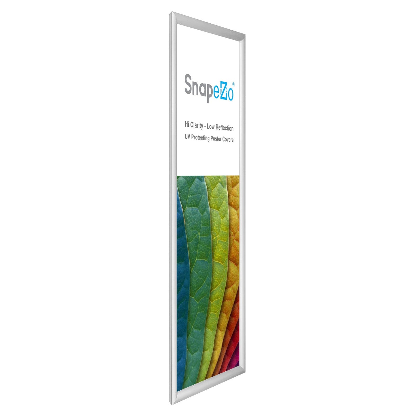 10x30 Silver SnapeZo® Snap Frame - 1.2" Profile