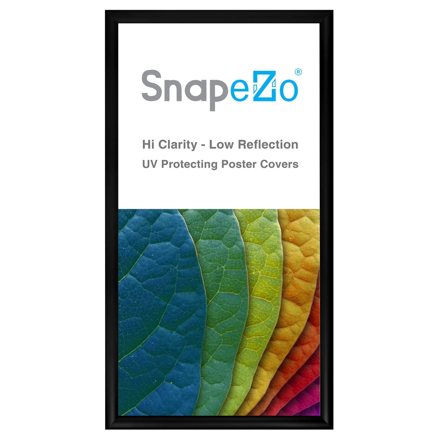 10x20 Black SnapeZo® Snap Frame - 1.2" Profile