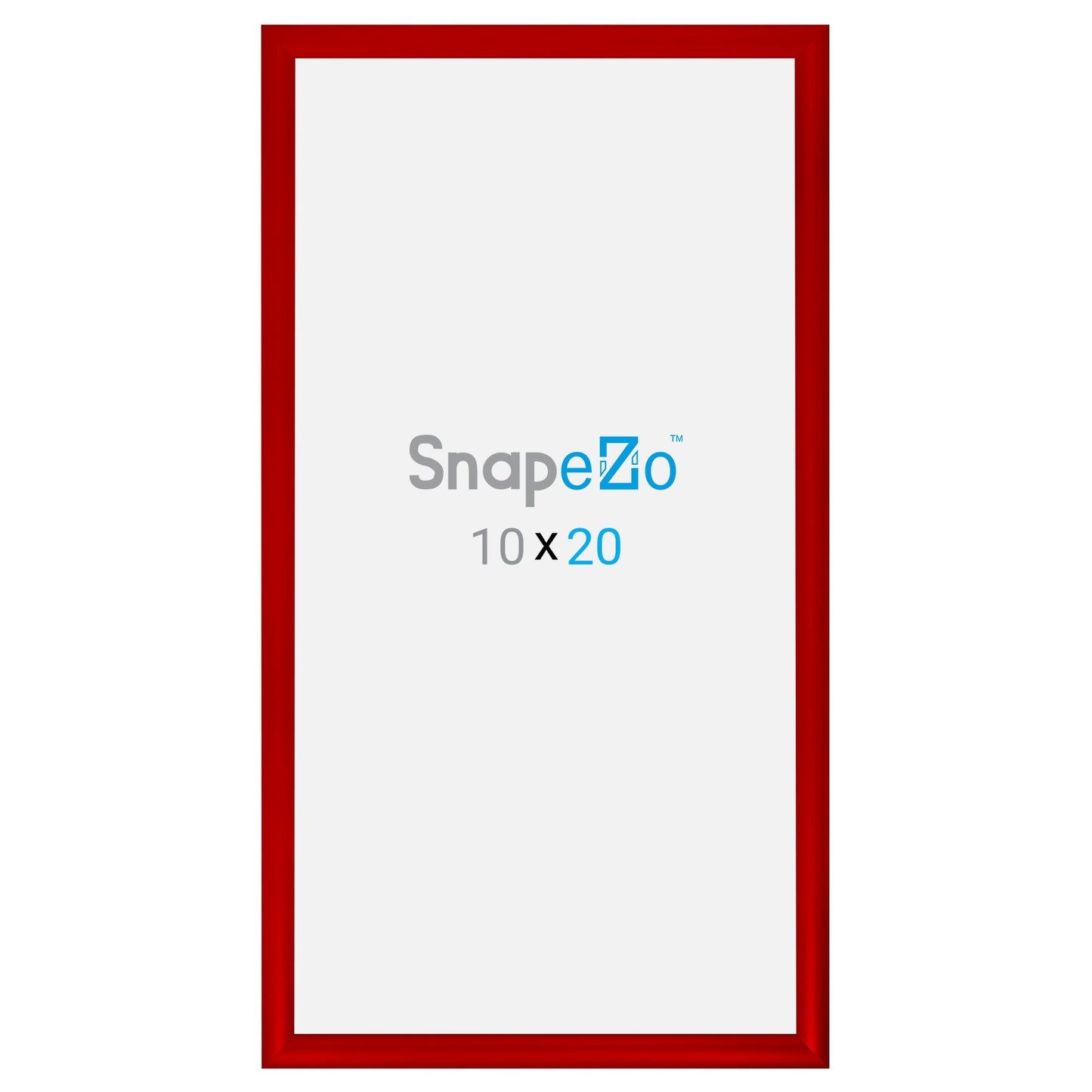 10x20 Red SnapeZo® Snap Frame - 1.2" Profile