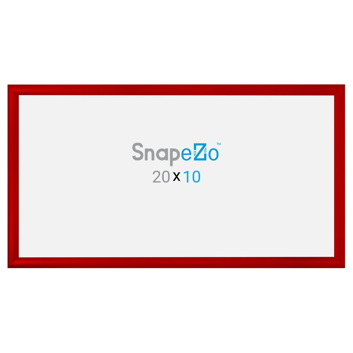 10x20 Red SnapeZo® Snap Frame - 1.2" Profile