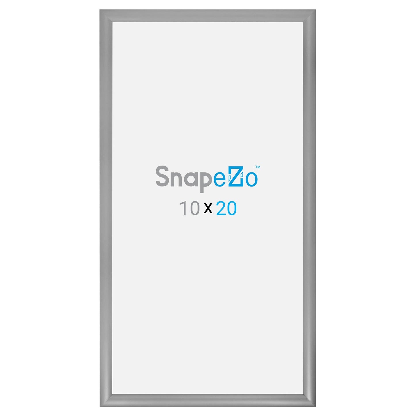 10x20 Silver SnapeZo® Snap Frame - 1.2" Profile