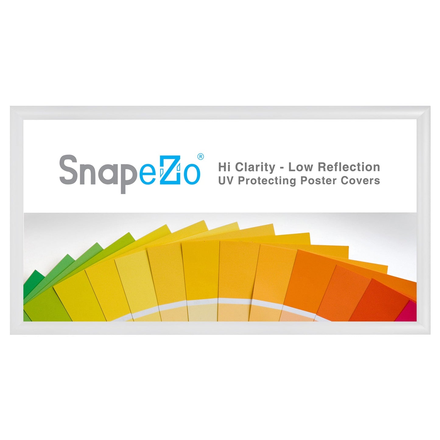 10x20 White SnapeZo® Snap Frame - 1.2" Profile