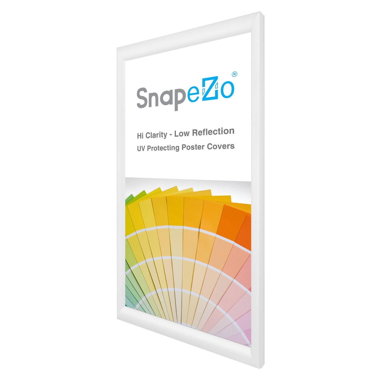 10x20 White SnapeZo® Snap Frame - 1.2" Profile