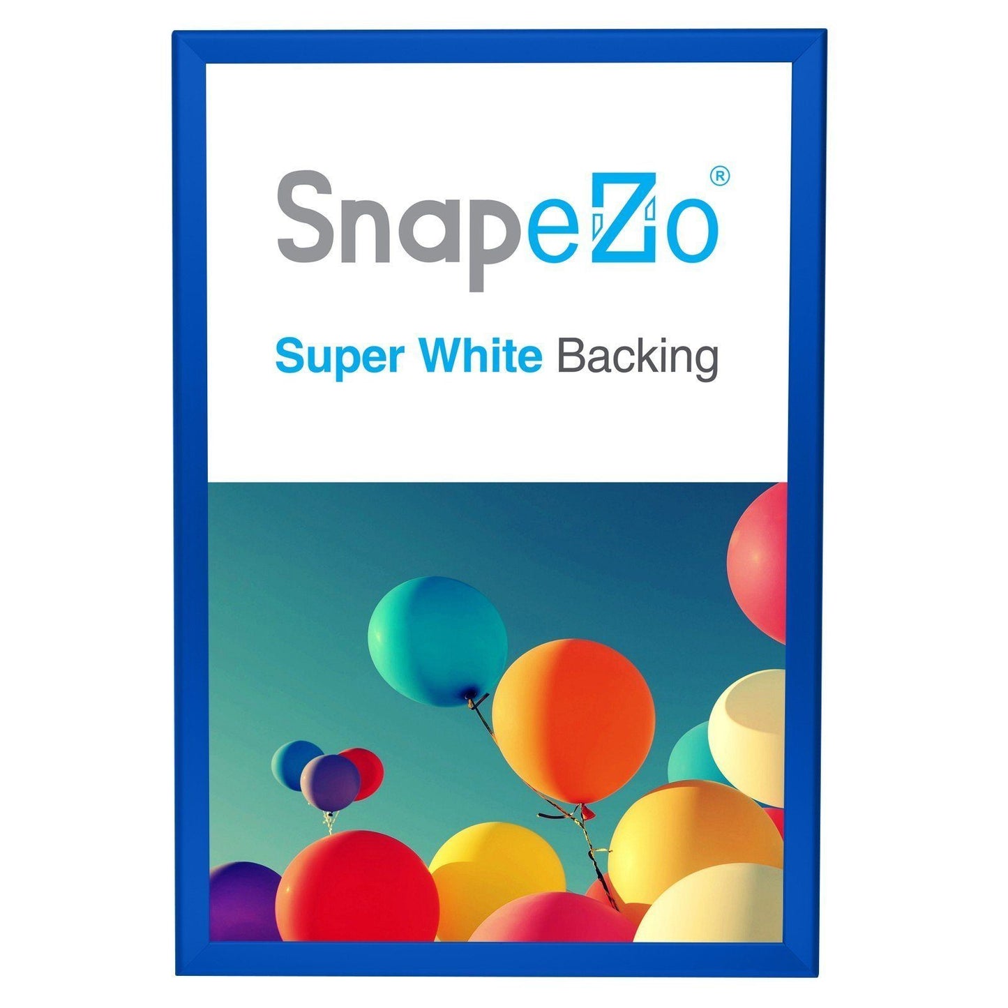 20x30 Blue SnapeZo® Snap Frame - 1.25 Inch Profile