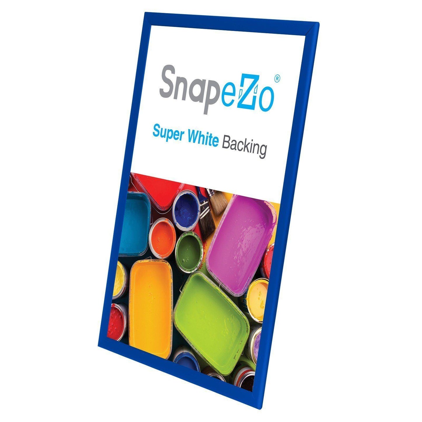 20x30 Blue SnapeZo® Snap Frame - 1.25 Inch Profile