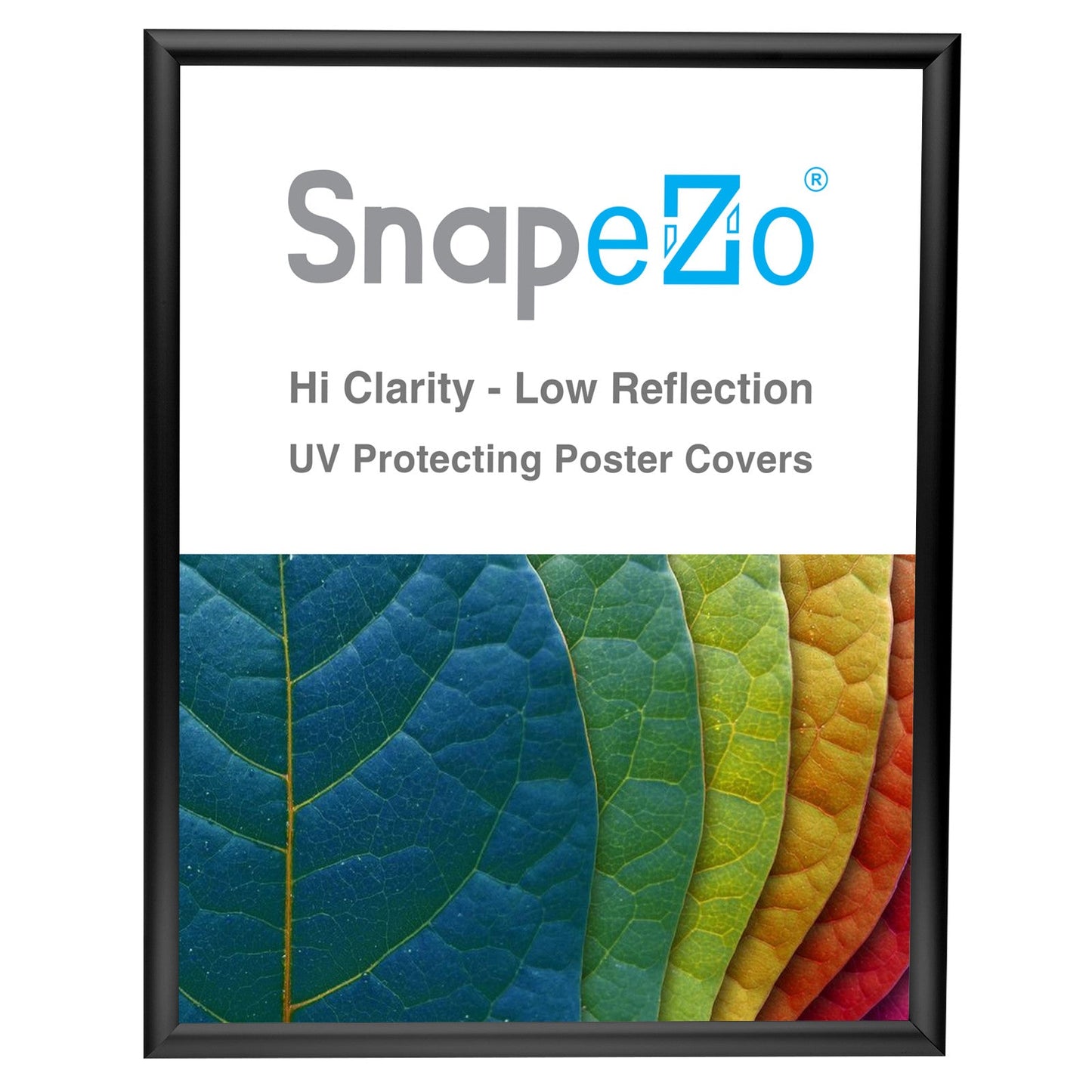 18x24 Black SnapeZo® Snap Frame - 1" Profile