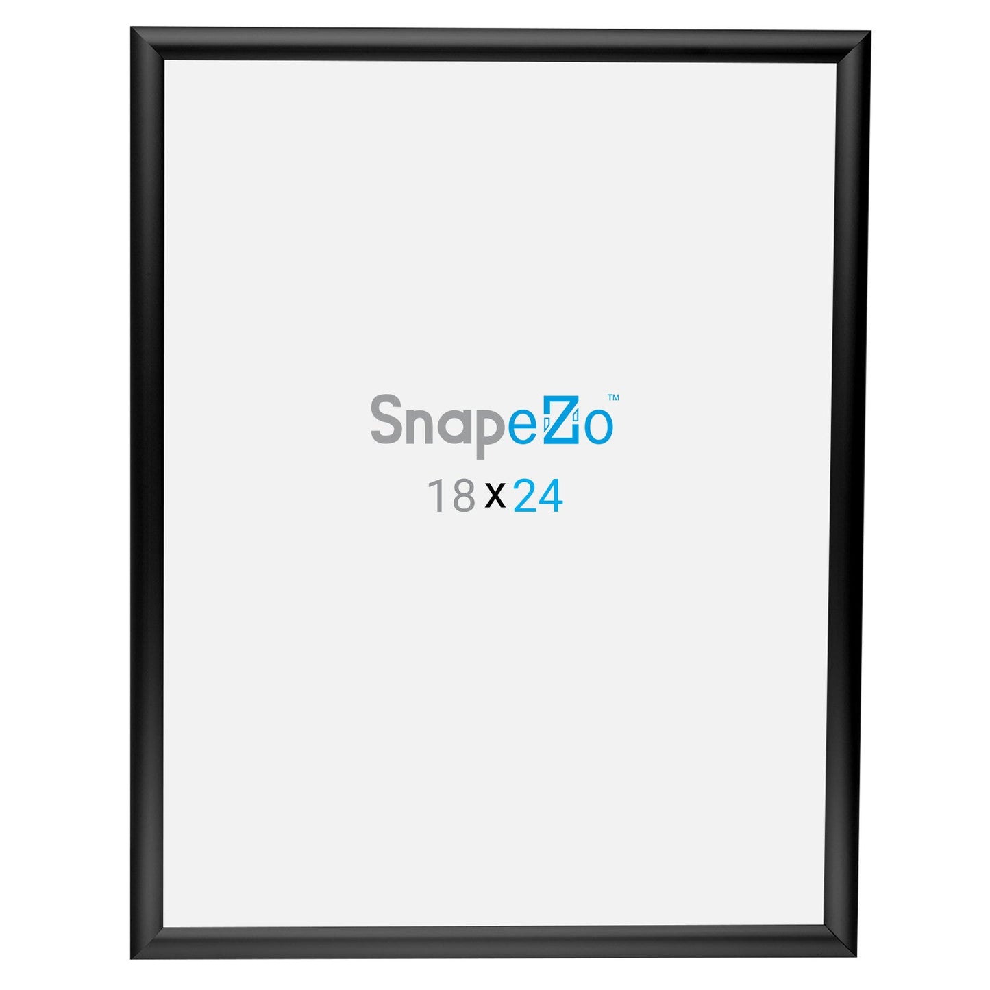 18x24 Black SnapeZo® Snap Frame - 1" Profile