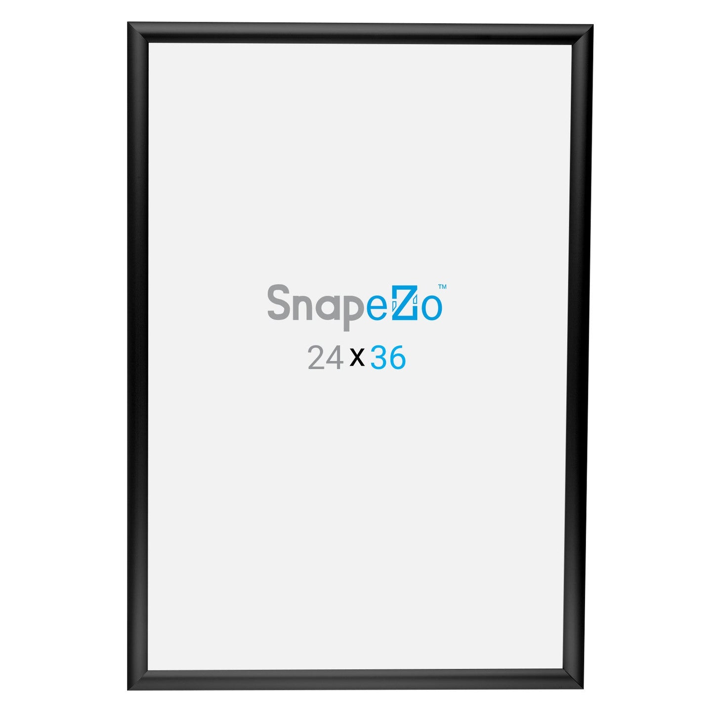 24x36 Black SnapeZo® Snap Frame - 1" Profile