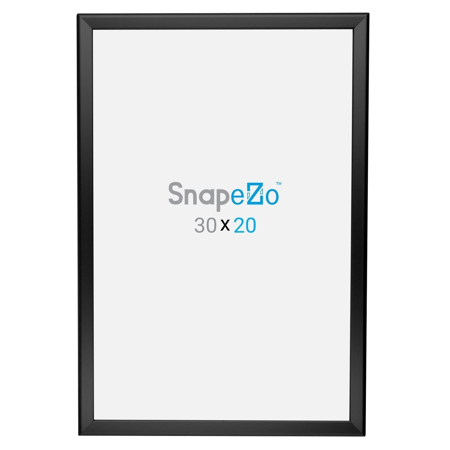 20x30 Black SnapeZo® Snap Frame - 1.25 Inch Profile