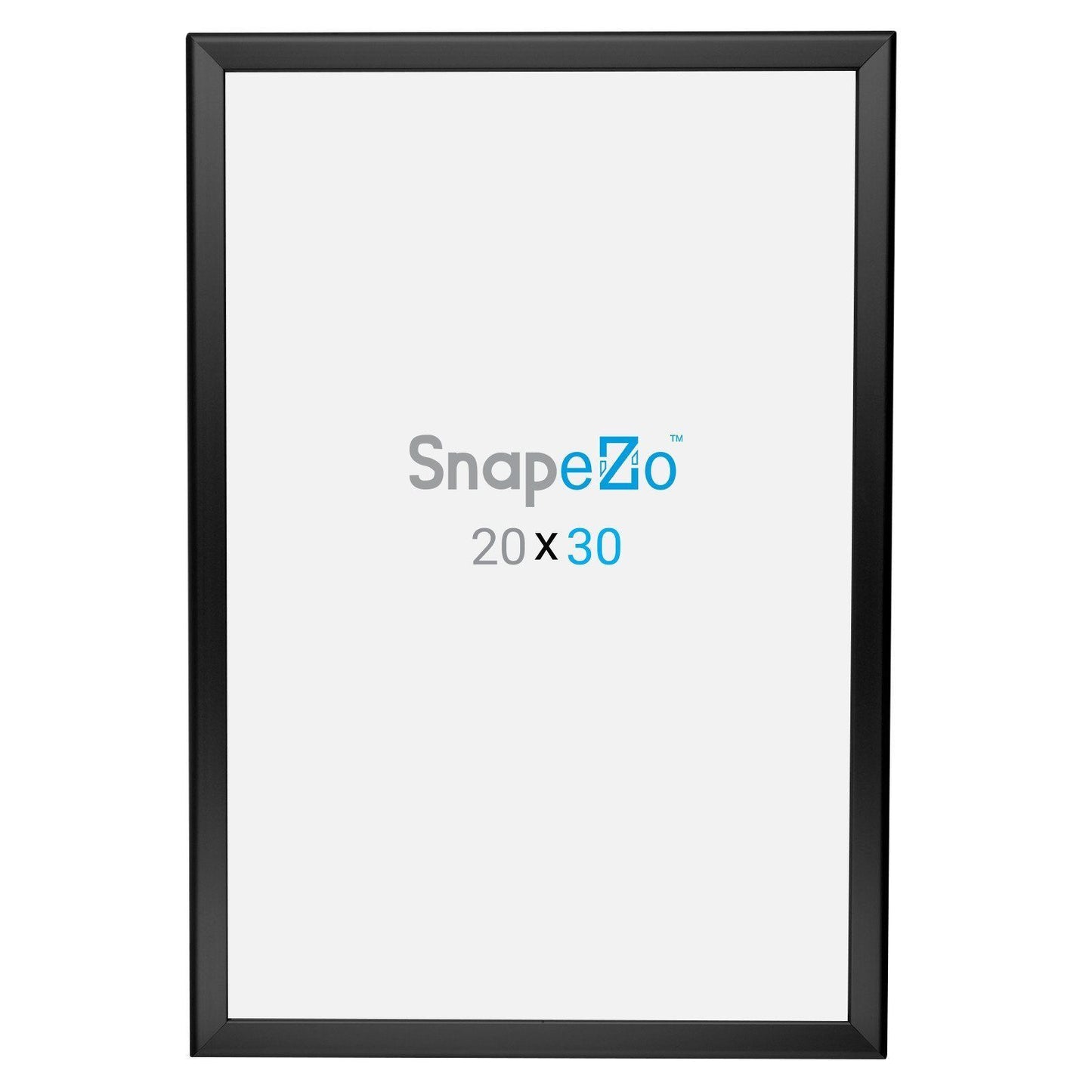 20x30 Black SnapeZo® Snap Frame - 1.25 Inch Profile