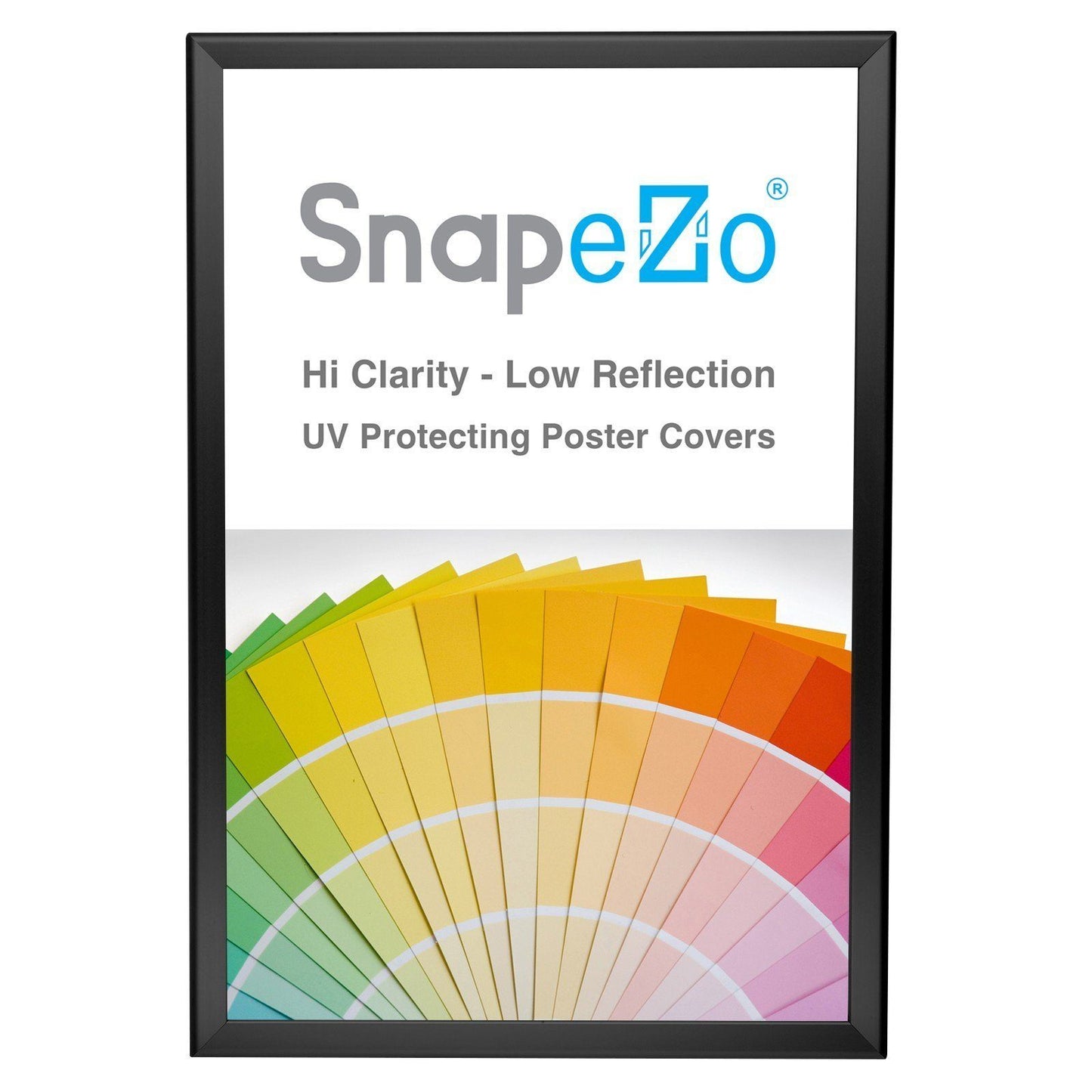 20x30 Black SnapeZo® Snap Frame - 1.25 Inch Profile