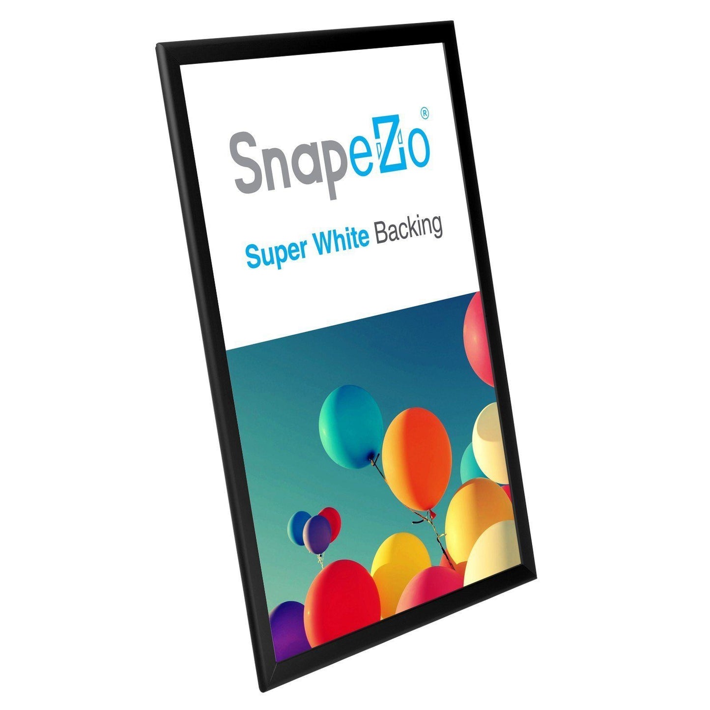20x30 Black SnapeZo® Snap Frame - 1.25 Inch Profile