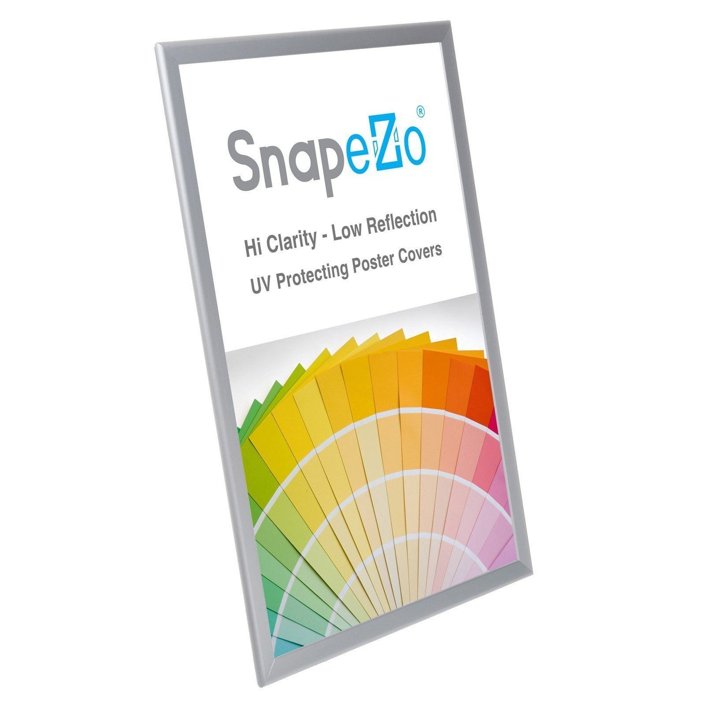 20x30 Silver SnapeZo® Snap Frame - 1.25 Inch Profile