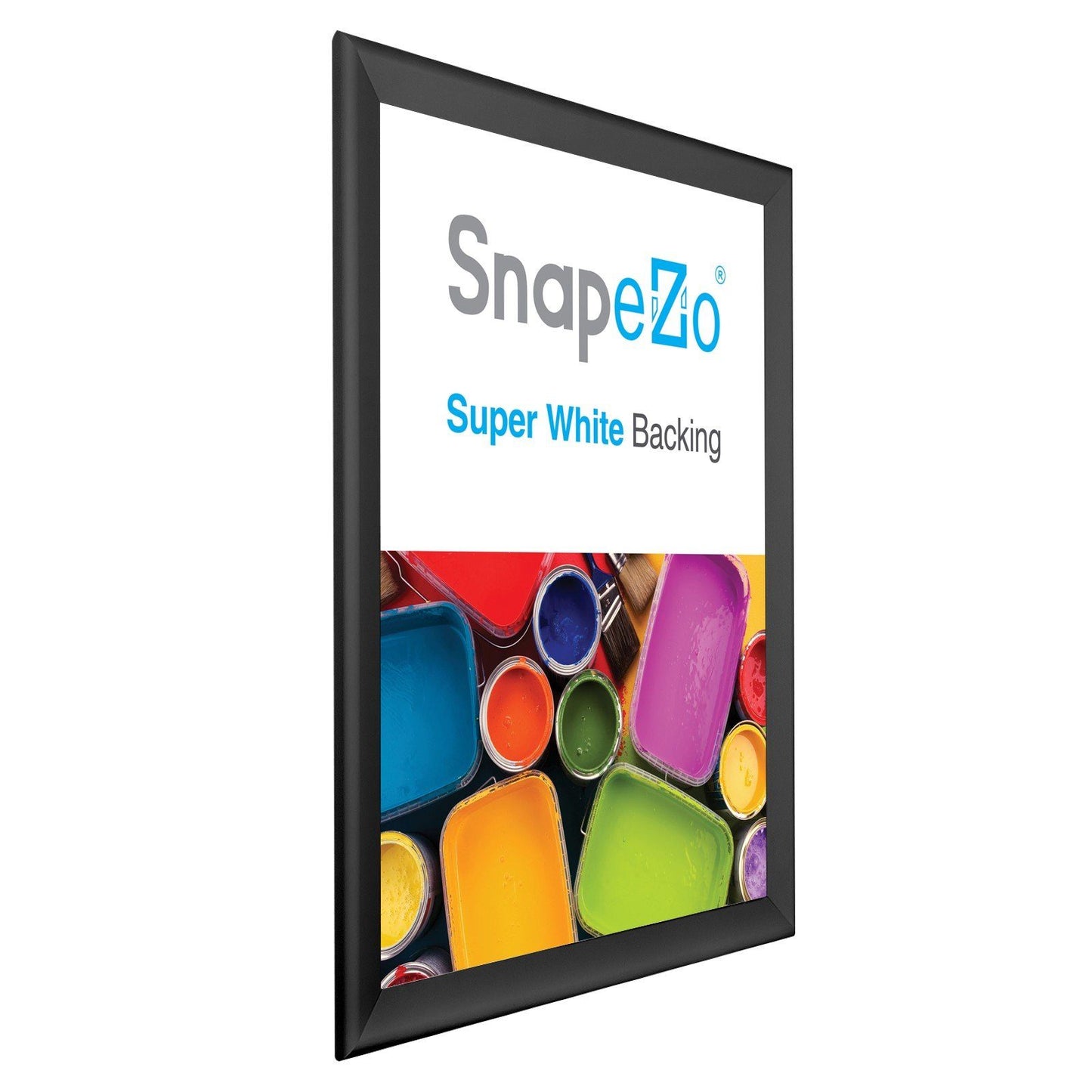 36x48 Black SnapeZo® Snap Frame - 1.7" Profile