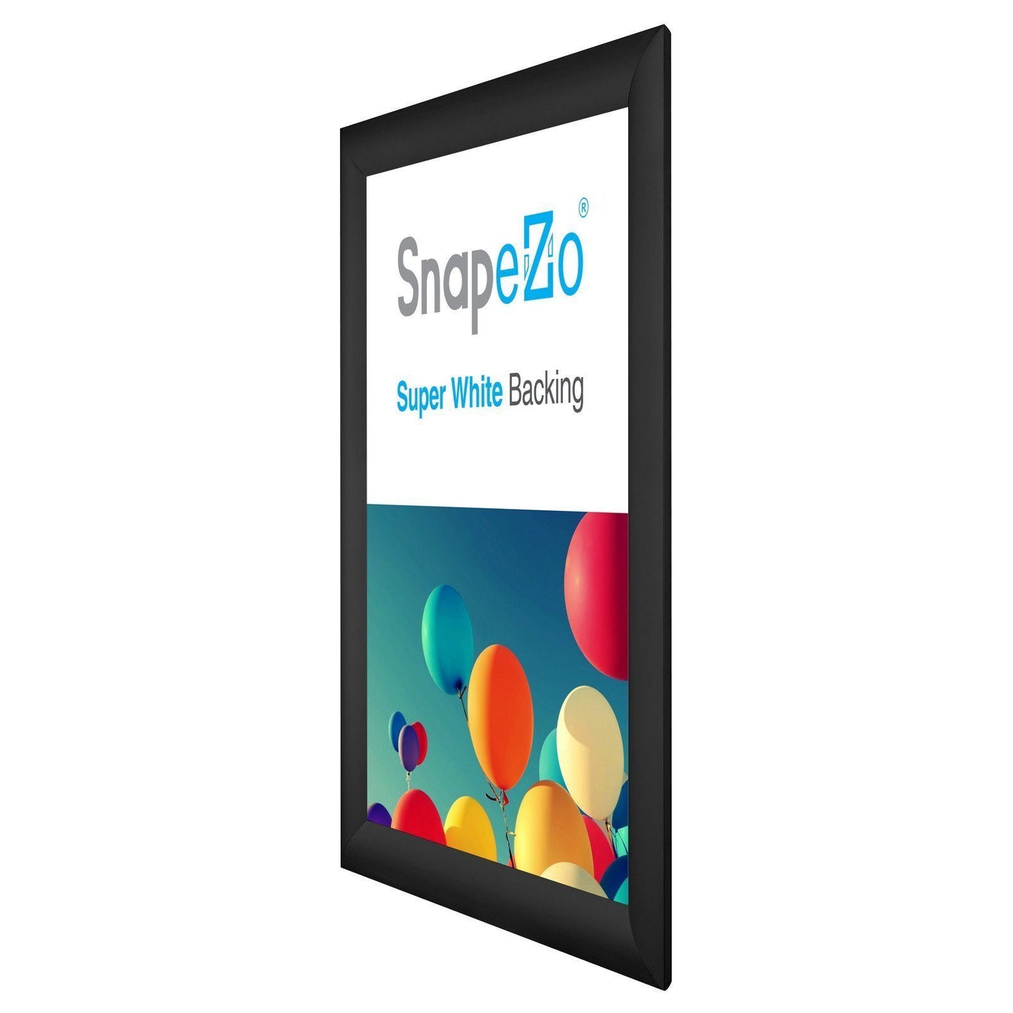 22x28 Black SnapeZo® Snap Frame - 2.2 Inch Profile