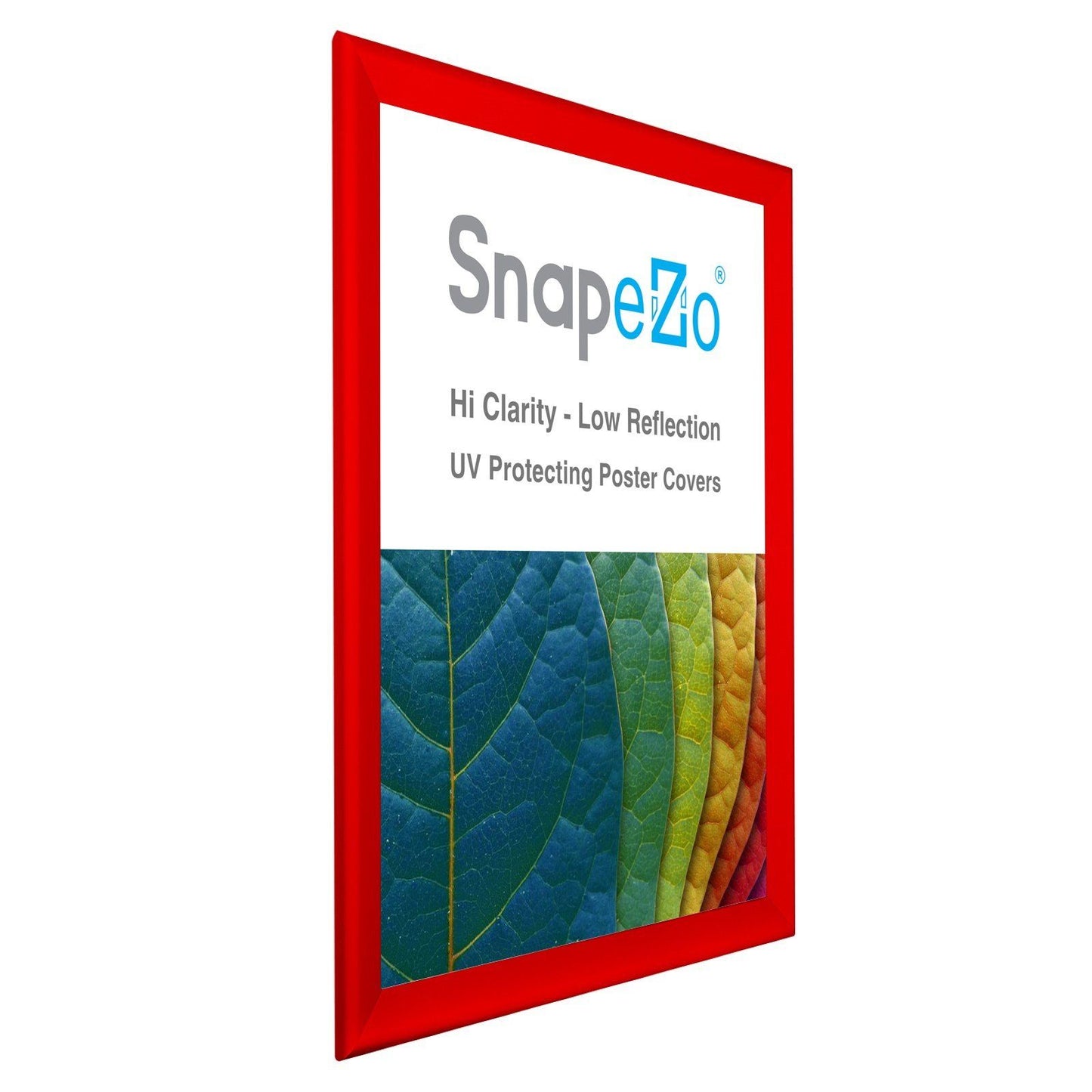 36x48 Red SnapeZo® Snap Frame - 1.7" Profile