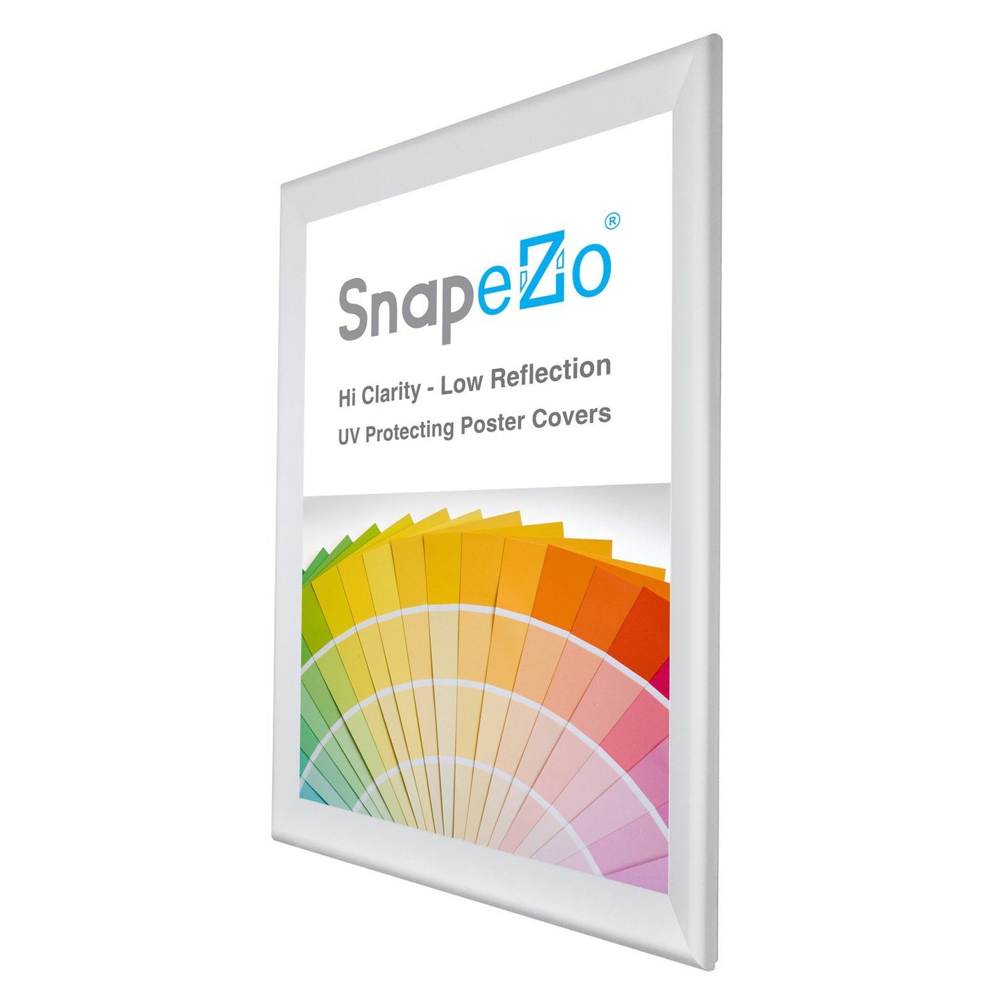 24x36 Silver SnapeZo® Snap Frame - 1.7" Profile