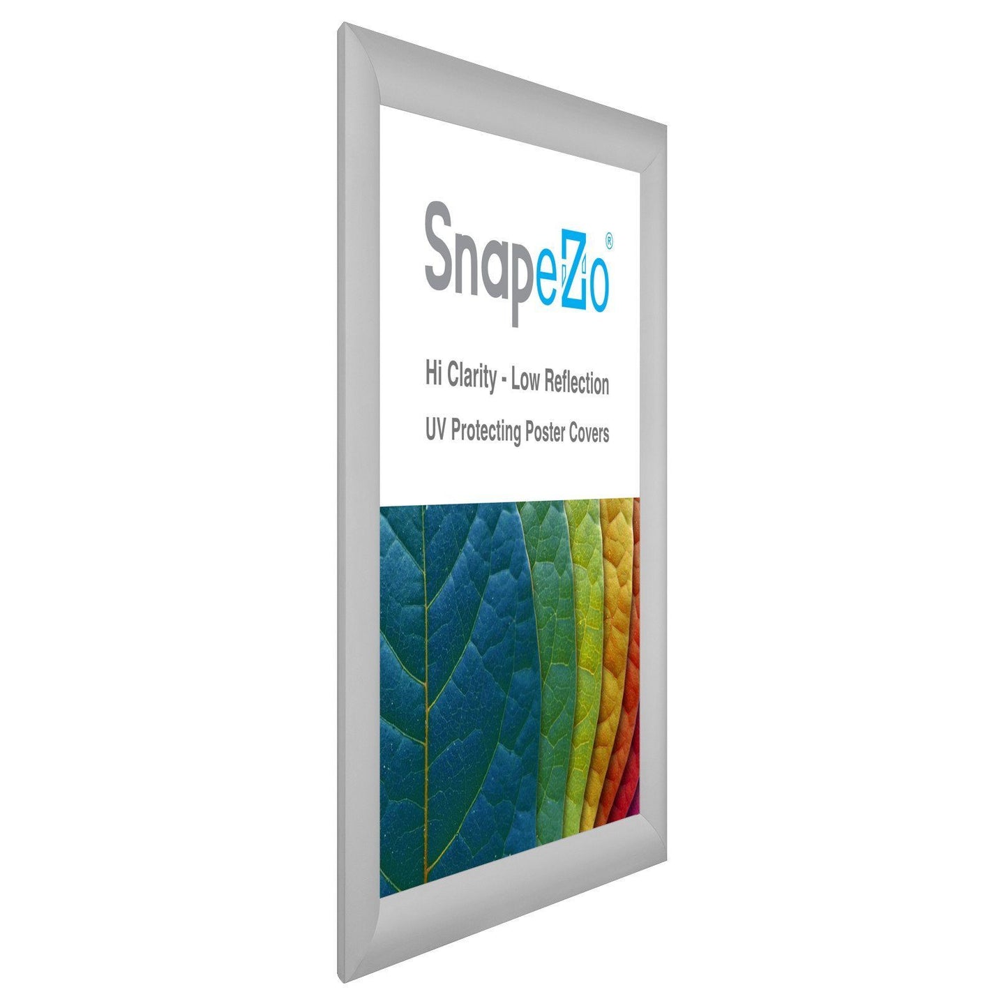 22x28 Silver SnapeZo® Snap Frame - 2.2 Inch Profile