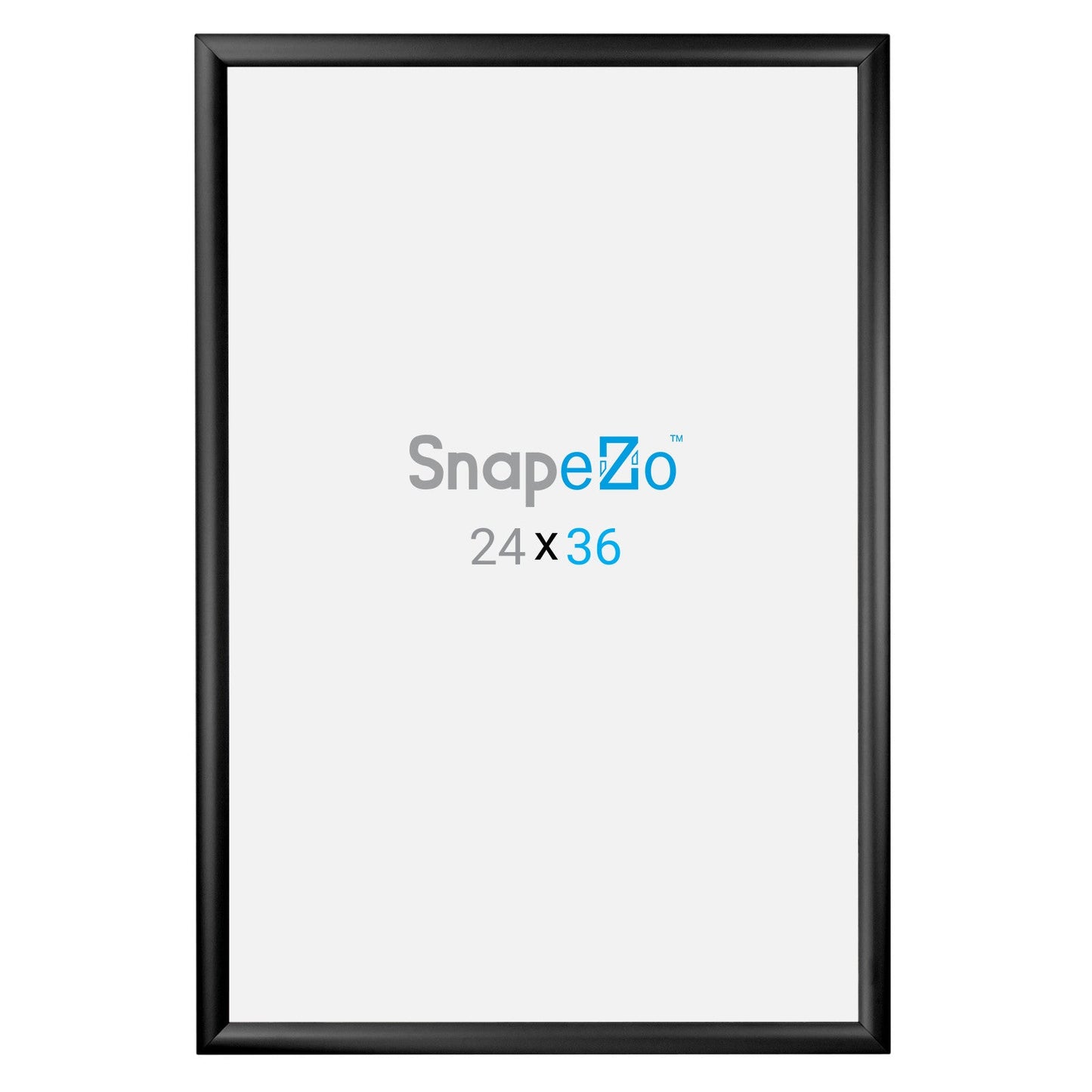24x36 Black SnapeZo® Snap Frame - 1.2" Profile
