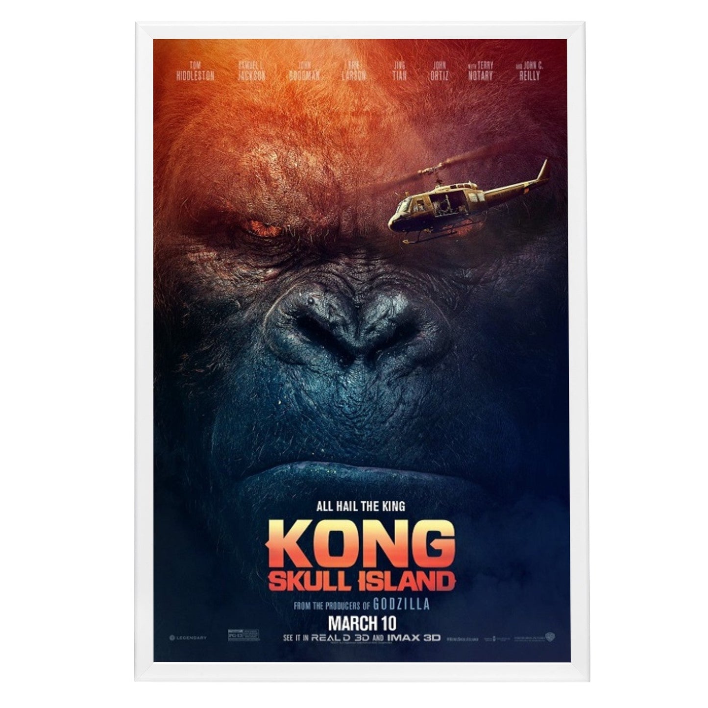 27x40 White SnapeZo® Snap Frame - 1.25" Profile