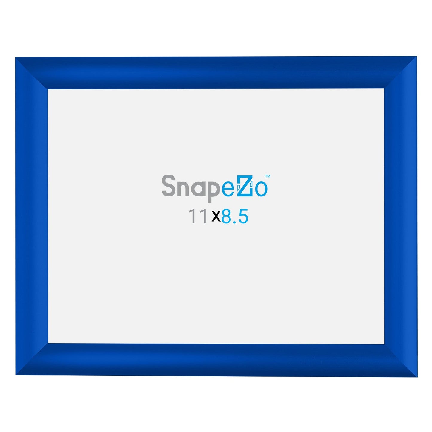 8.5x11 Blue SnapeZo® Snap Frame - 1" Profile