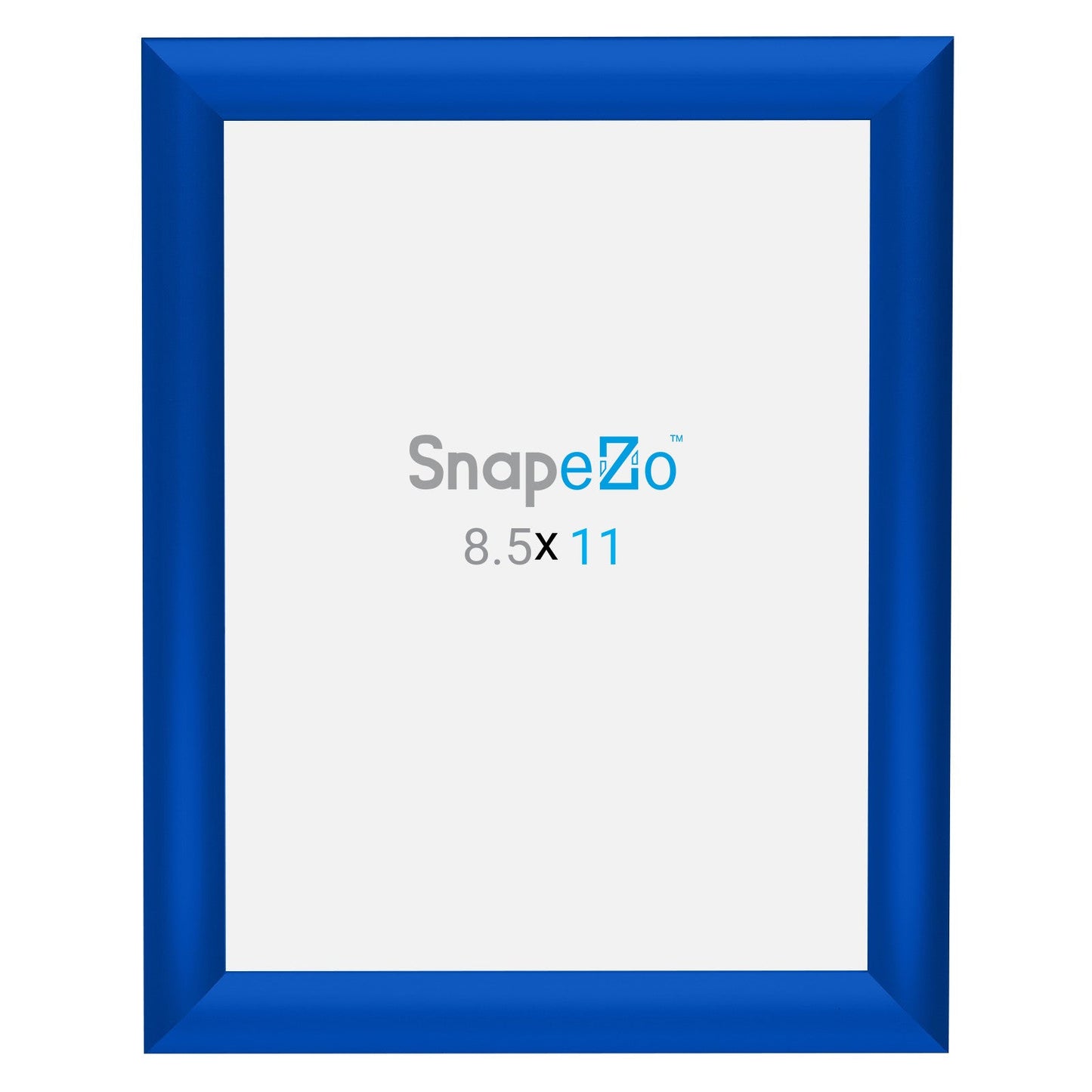 8.5x11 Blue SnapeZo® Snap Frame - 1" Profile