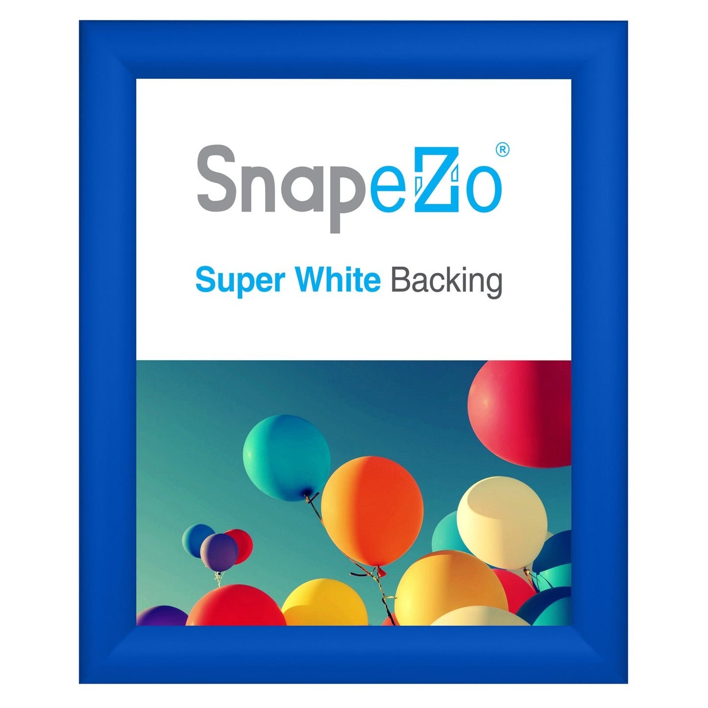 10x12 Blue SnapeZo® Snap Frame - 1.2" Profile