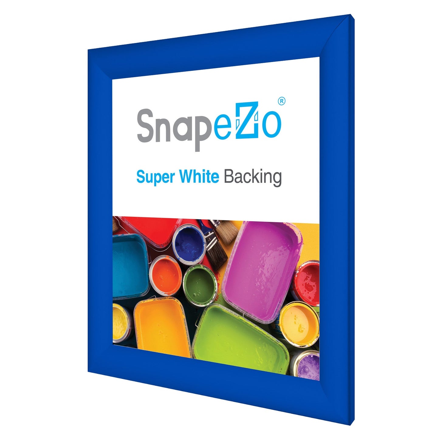 10x12 Blue SnapeZo® Snap Frame - 1.2" Profile