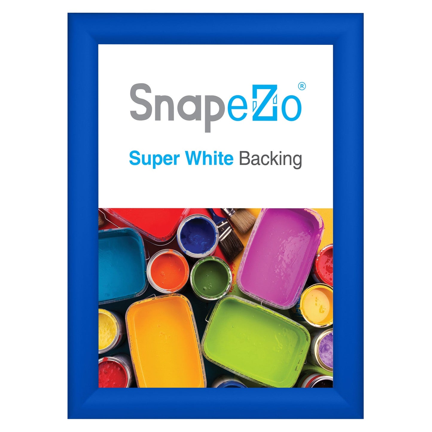 10x14 Blue SnapeZo® Snap Frame - 1.2" Profile