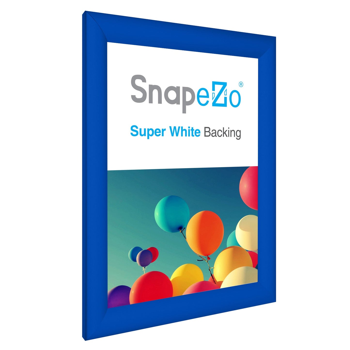 10x14 Blue SnapeZo® Snap Frame - 1.2" Profile