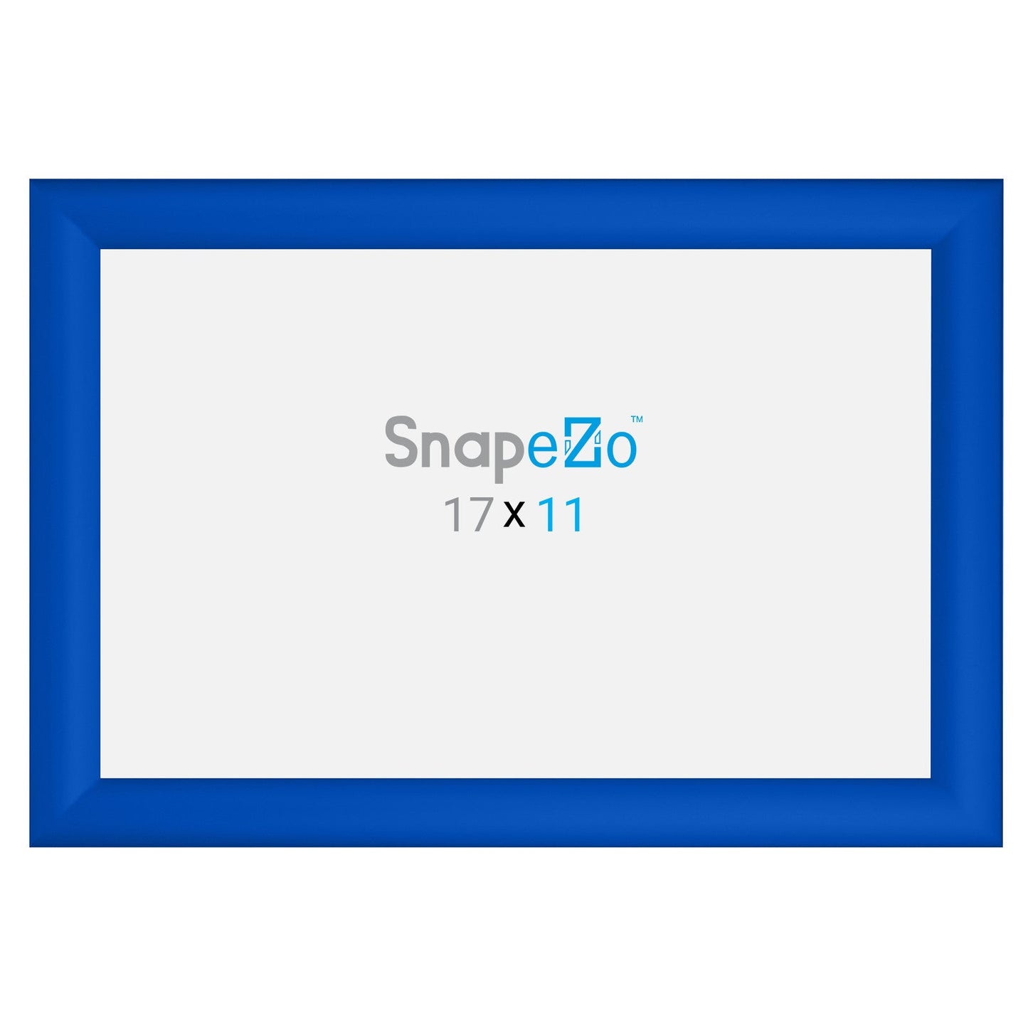 11x17 Blue SnapeZo® Snap Frame - 1.2" Profile