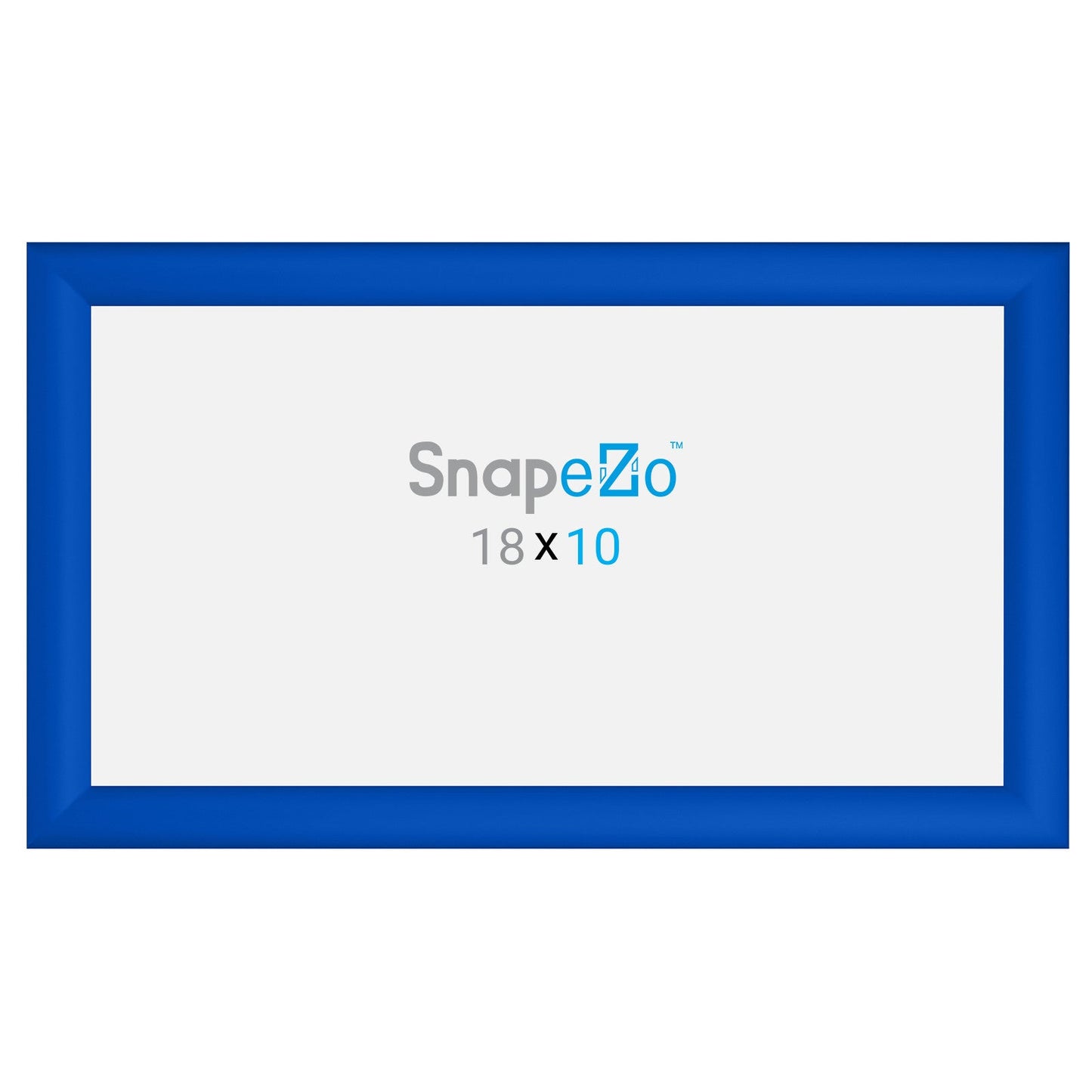 10x18 Blue SnapeZo® Snap Frame - 1.2" Profile