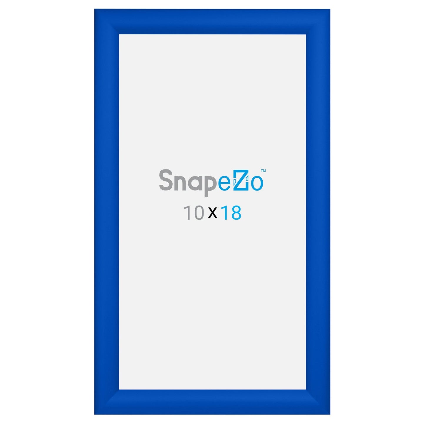 10x18 Blue SnapeZo® Snap Frame - 1.2" Profile